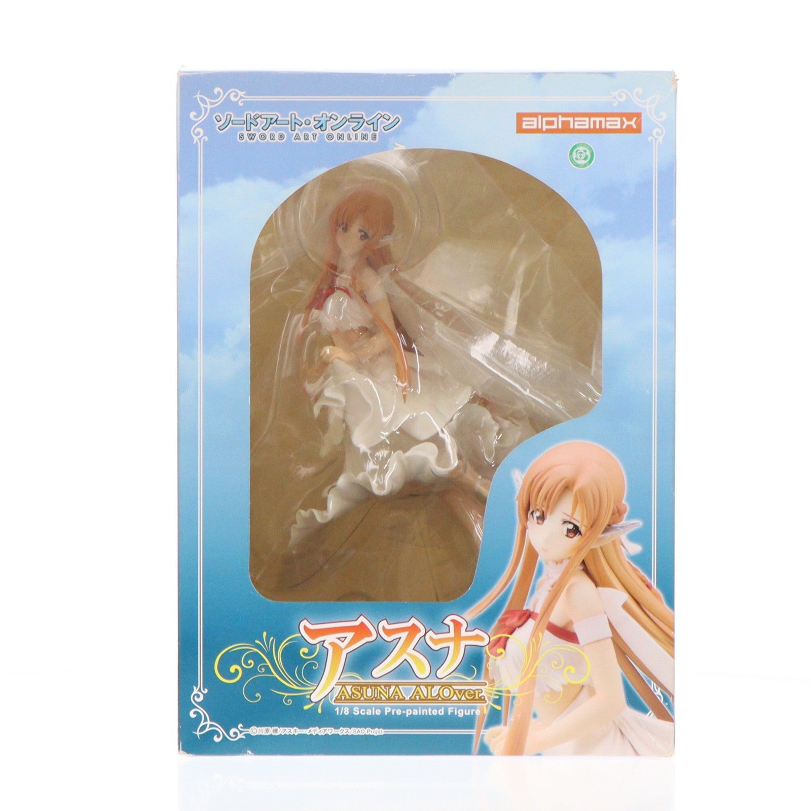 【中古即納】[FIG] アスナ ALOver. ソードアート・オンライン 1/8 完成品 フィギュア(AX-0112) アルファマックス(20131222)