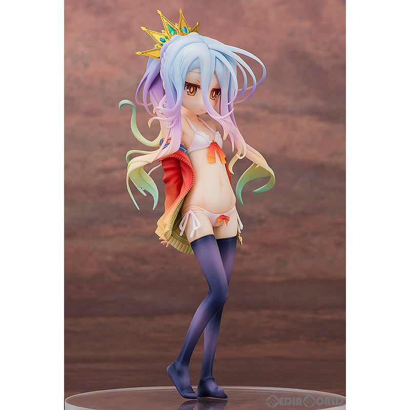 【中古即納】[FIG] 白(しろ) 水着style ノーゲーム・ノーライフ 1/7 完成品 フィギュア アクアマリン(20160630)