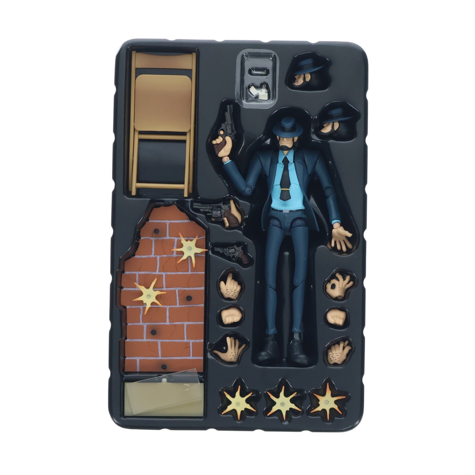 【中古即納】[FIG] レガシー・オブ・リボルテック LR-026 次元大介(じげんだいすけ) ルパン三世 完成品 可動フィギュア 海洋堂(20160525)