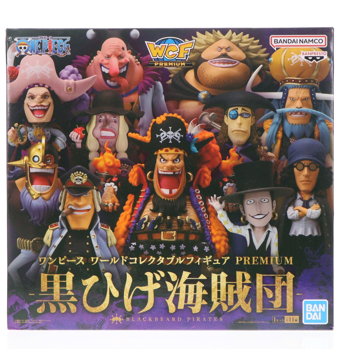【中古即納】[FIG] プレミアムバンダイ限定 ワンピース ワールドコレクタブルフィギュア PREMIUM-黒ひげ海賊団- ONE PIECE 完成品 フィギュア(2733175) バンダイ(20250124)