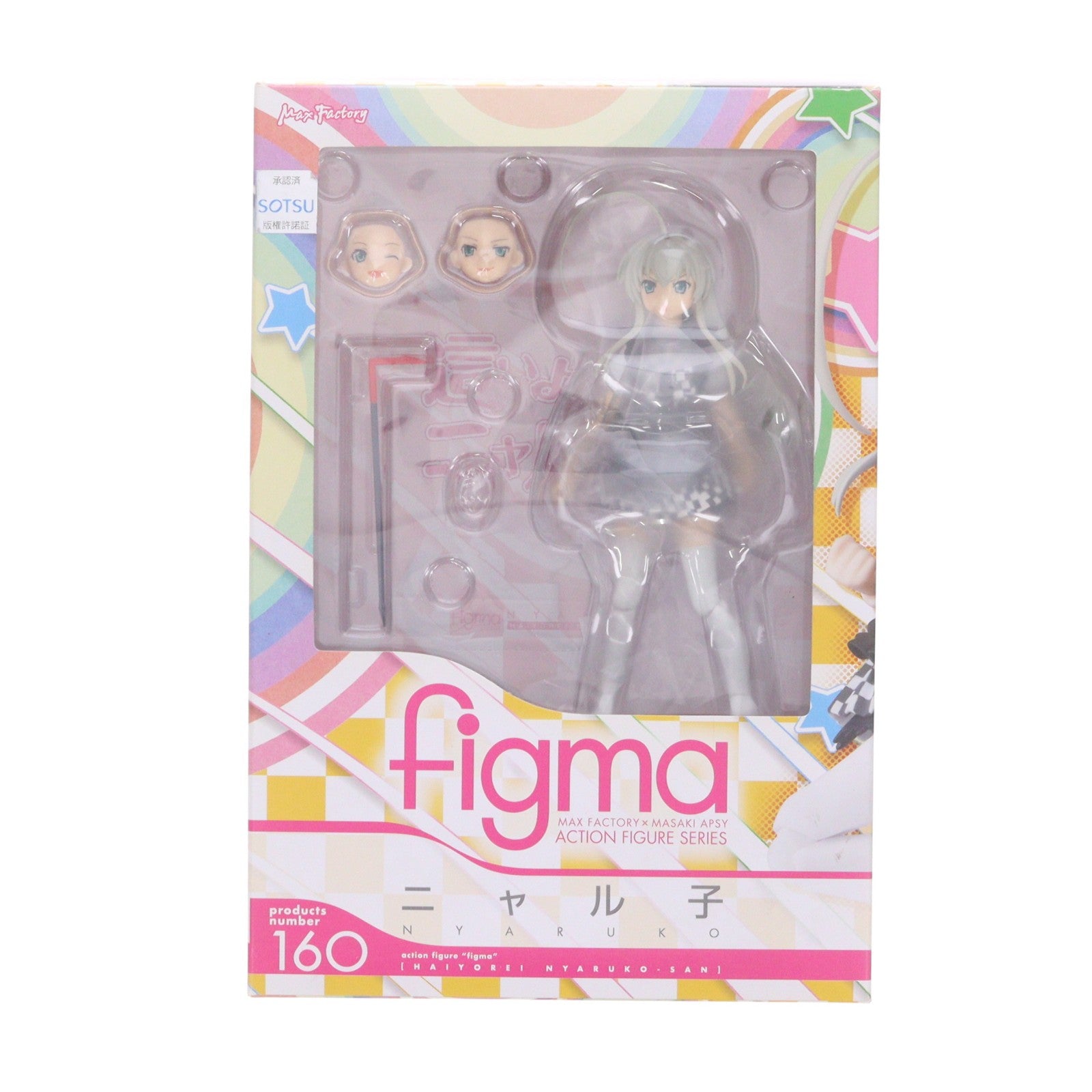 【中古即納】[FIG] figma(フィグマ) 160 ニャル子 這いよれ!ニャル子さん 完成品 可動フィギュア マックスファクトリー(20130126)