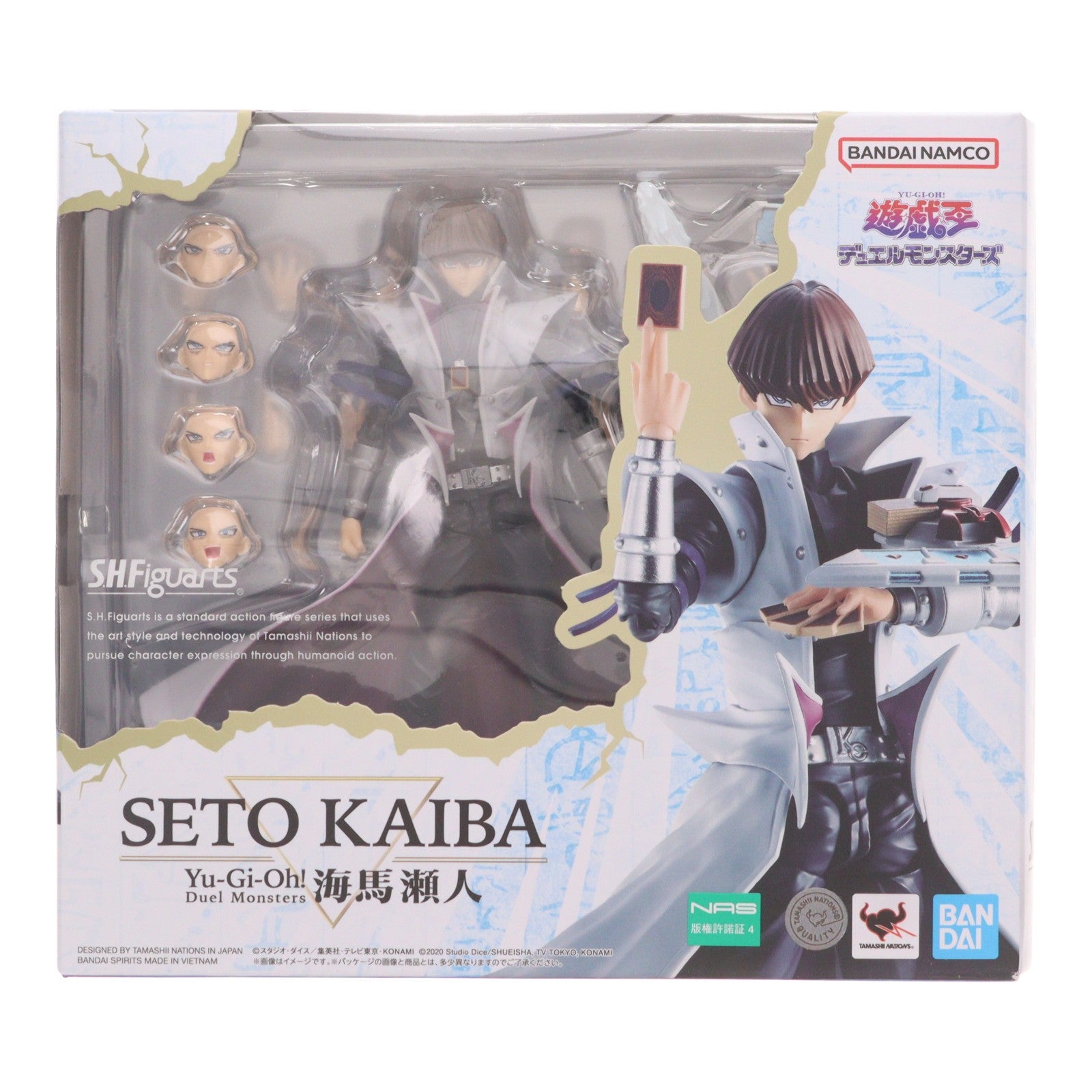 【中古即納】[FIG] S.H.Figuarts(フィギュアーツ) 海馬瀬人(かいばせと) 遊☆戯☆王デュエルモンスターズ 完成品 可動フィギュア バンダイスピリッツ(20260725)