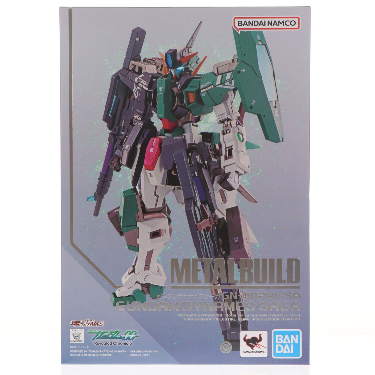 【中古即納】[FIG] METAL BUILD ガンダムデュナメスサーガ 機動戦士ガンダム00(ダブルオー) Revealed Chronicle 完成品 可動フィギュア バンダイ(2024/09/31)