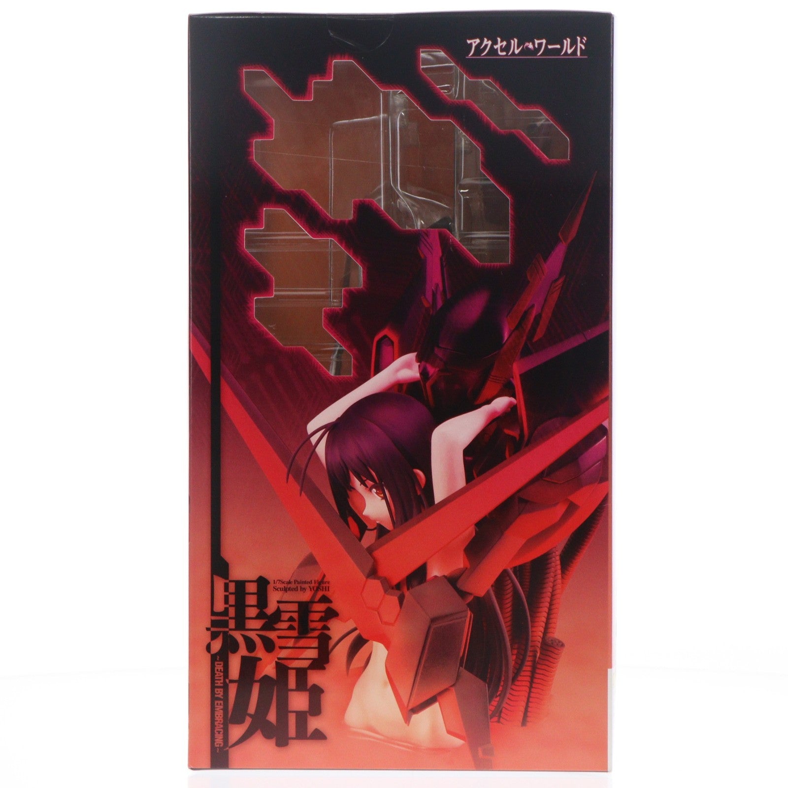 【中古即納】[FIG] 黒雪姫(くろゆきひめ)～Death by Embracing～ アクセル・ワールド 1/7 完成品 フィギュア マックスファクトリー(20131110)