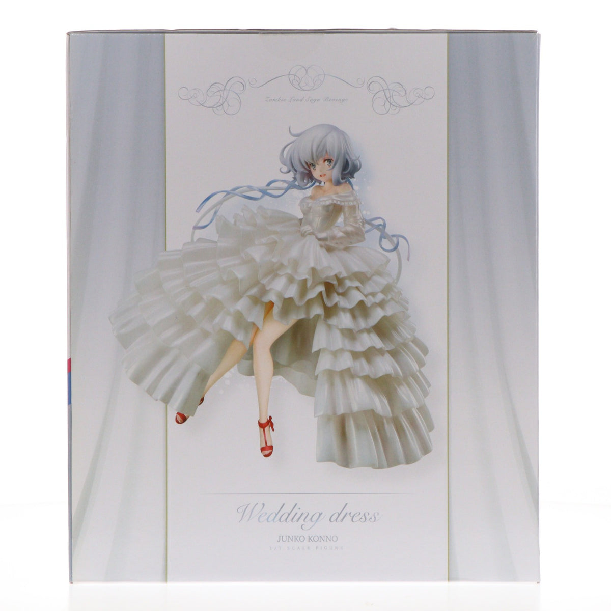 【中古即納】[FIG] F:NEX限定 紺野純子(こんのじゅんこ) -ウエディングドレス- ゾンビランドサガ リベンジ 1/7 完成品 フィギュア(AMU-FNX274) F:NEX/フリュー(20220131)