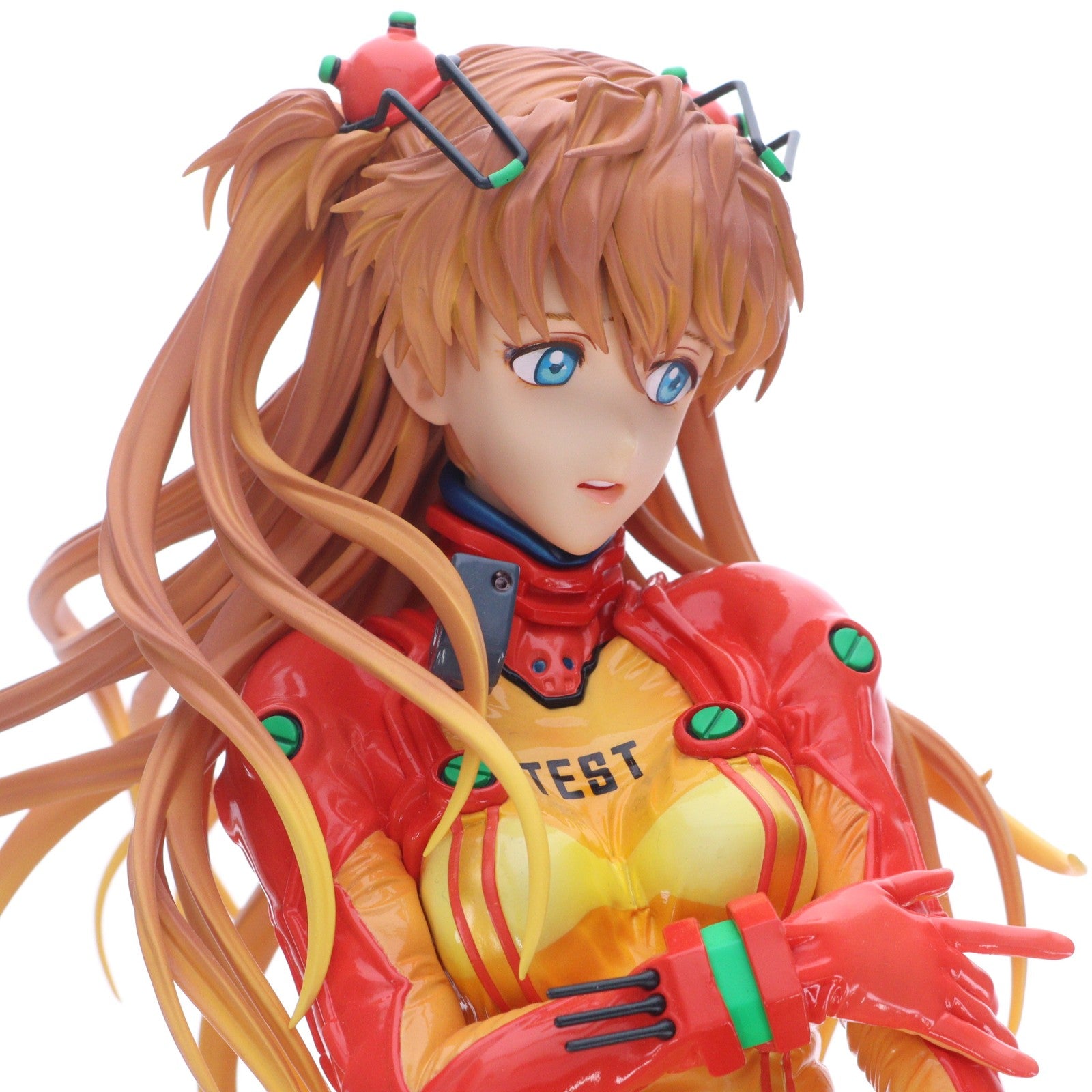 【中古即納】[FIG] 式波・アスカ・ラングレー テスト用プラグスーツVer. エヴァンゲリオンストア限定版 ヱヴァンゲリヲン新劇場版:破 1/4 完成品 フィギュア ベルファイン(20190831)