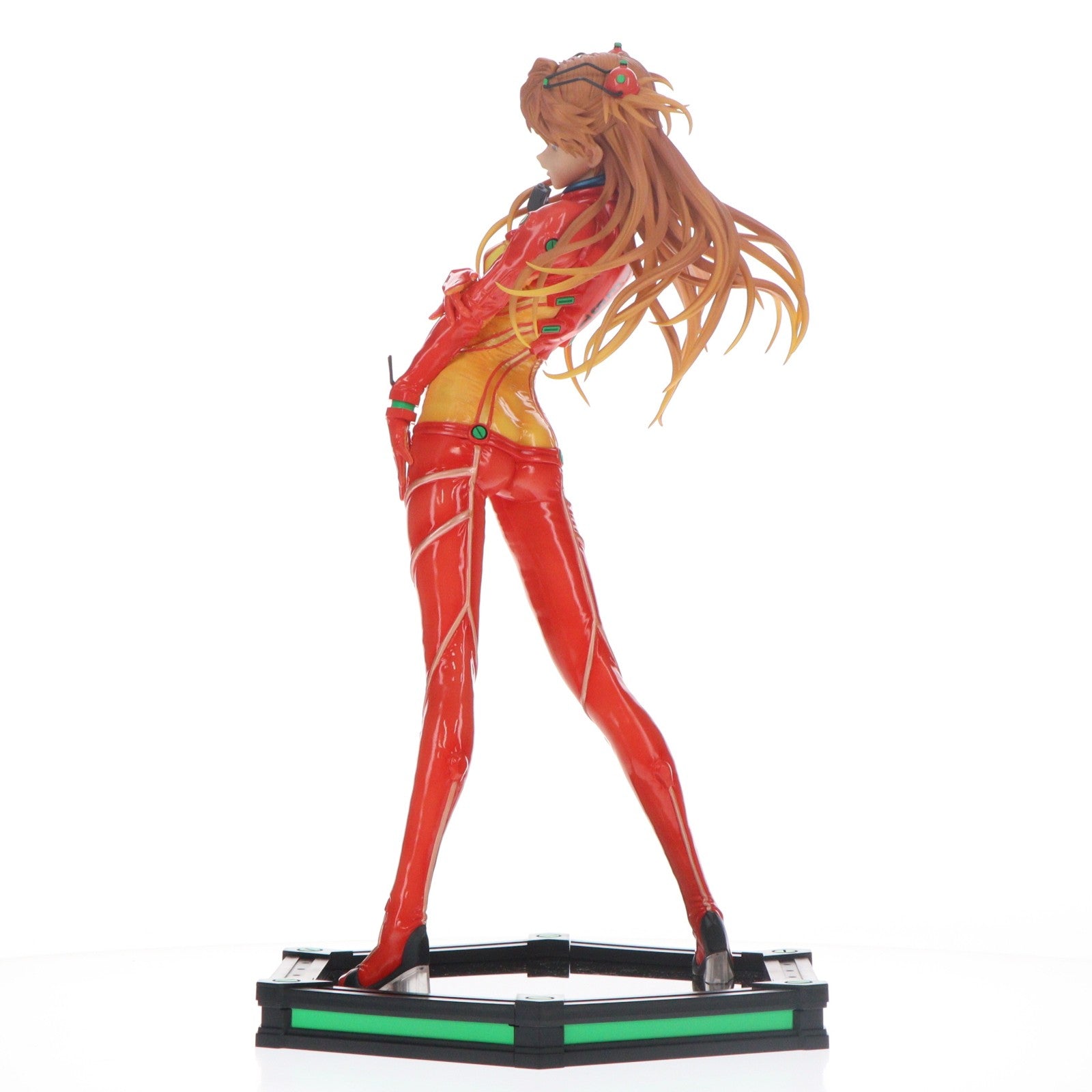 【中古即納】[FIG] 式波・アスカ・ラングレー テスト用プラグスーツVer. エヴァンゲリオンストア限定版 ヱヴァンゲリヲン新劇場版:破 1/4 完成品 フィギュア ベルファイン(20190831)