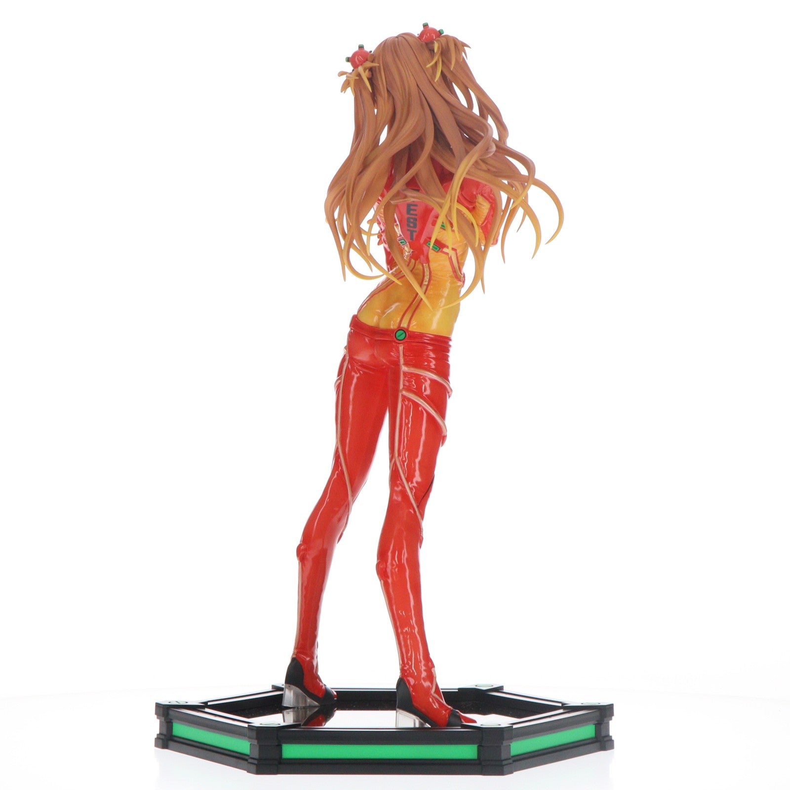 【中古即納】[FIG] 式波・アスカ・ラングレー テスト用プラグスーツVer. エヴァンゲリオンストア限定版 ヱヴァンゲリヲン新劇場版:破 1/4 完成品 フィギュア ベルファイン(20190831)