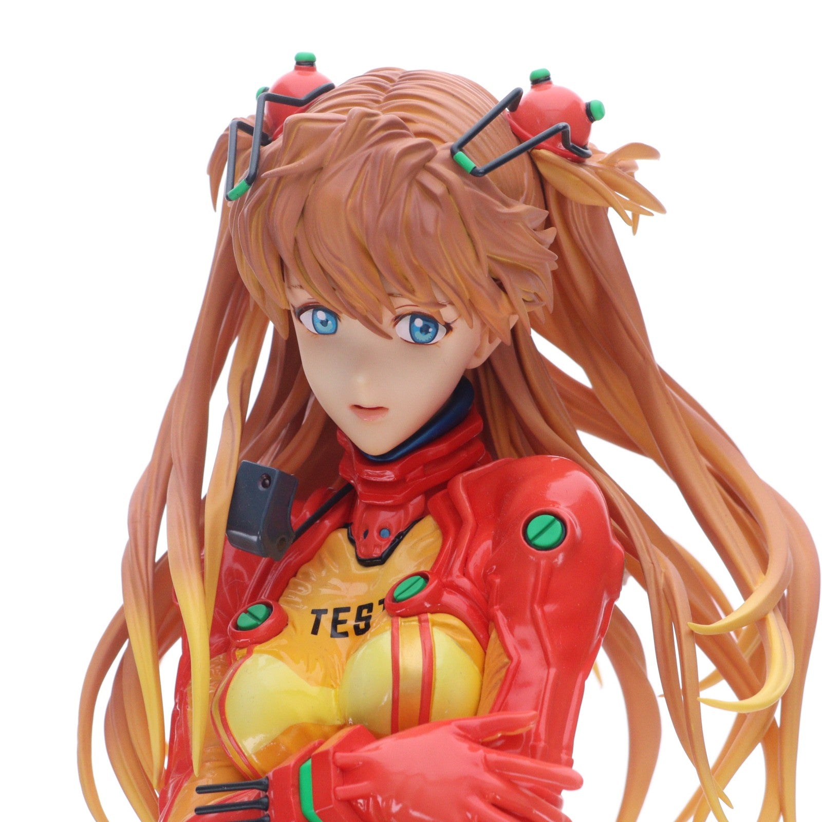 【中古即納】[FIG] 式波・アスカ・ラングレー テスト用プラグスーツVer. エヴァンゲリオンストア限定版 ヱヴァンゲリヲン新劇場版:破 1/4 完成品 フィギュア ベルファイン(20190831)