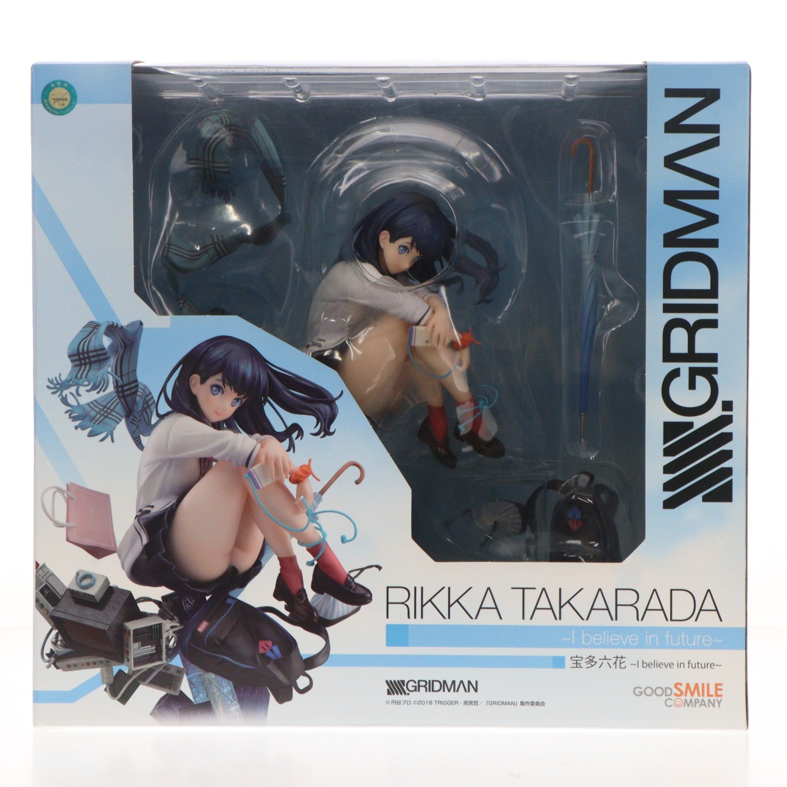 【中古即納】[FIG] 宝多六花(たからだりっか) ～I believe in future～ SSSS.GRIDMAN(グリッドマン) 1/7 完成品 フィギュア グッドスマイルカンパニー(20211217)