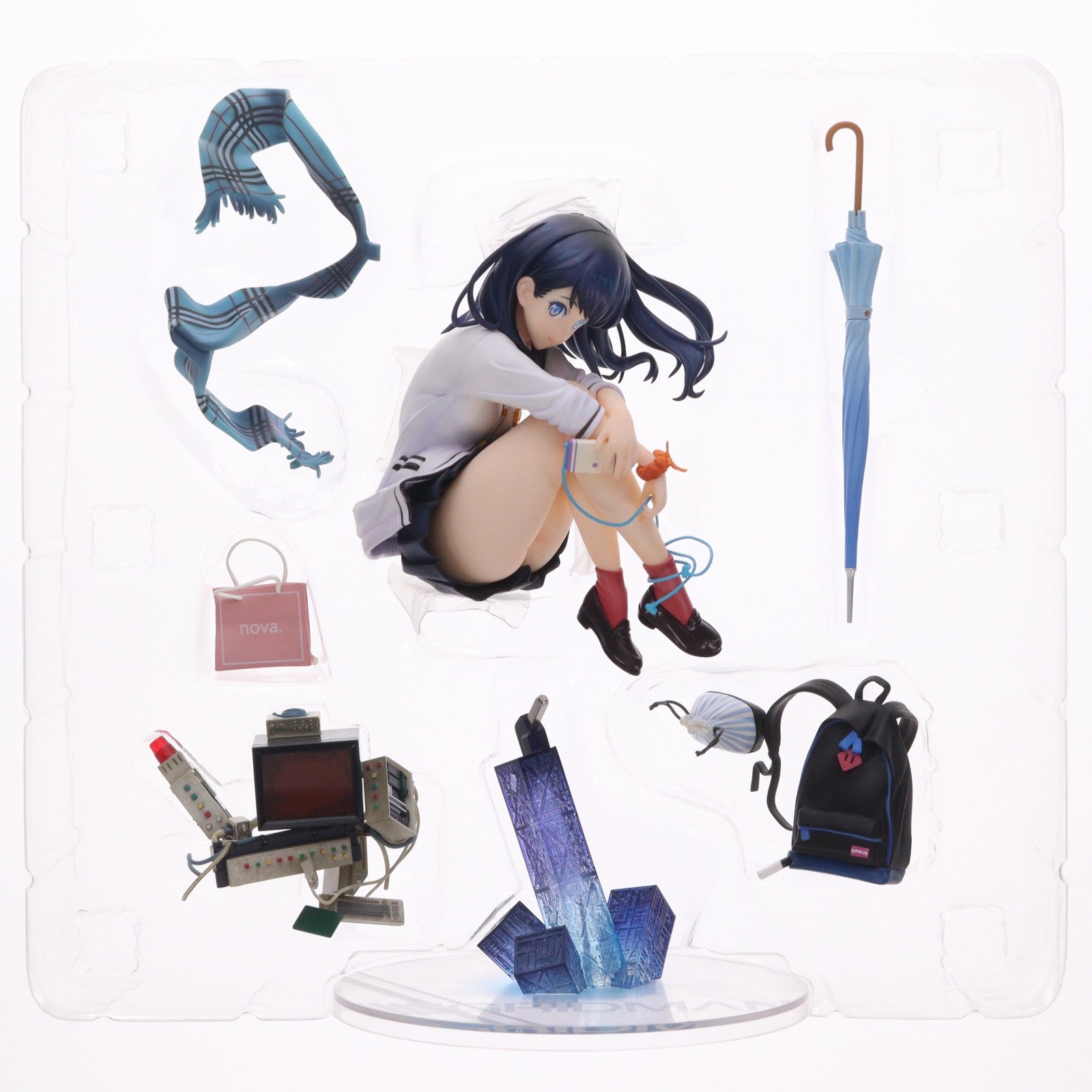 【中古即納】[FIG] 宝多六花(たからだりっか) ～I believe in future～ SSSS.GRIDMAN(グリッドマン) 1/7 完成品 フィギュア グッドスマイルカンパニー(20211217)