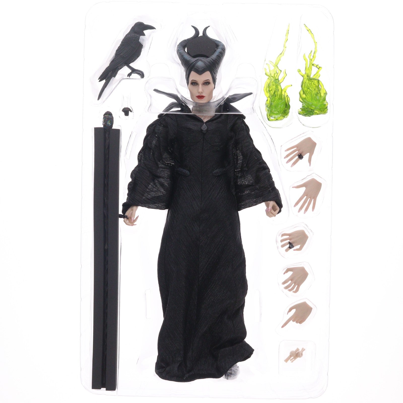 【中古即納】[FIG] ムービー・マスターピース マレフィセント 1/6スケール 完成品 フィギュア(MM#247) ホットトイズ(20141230)