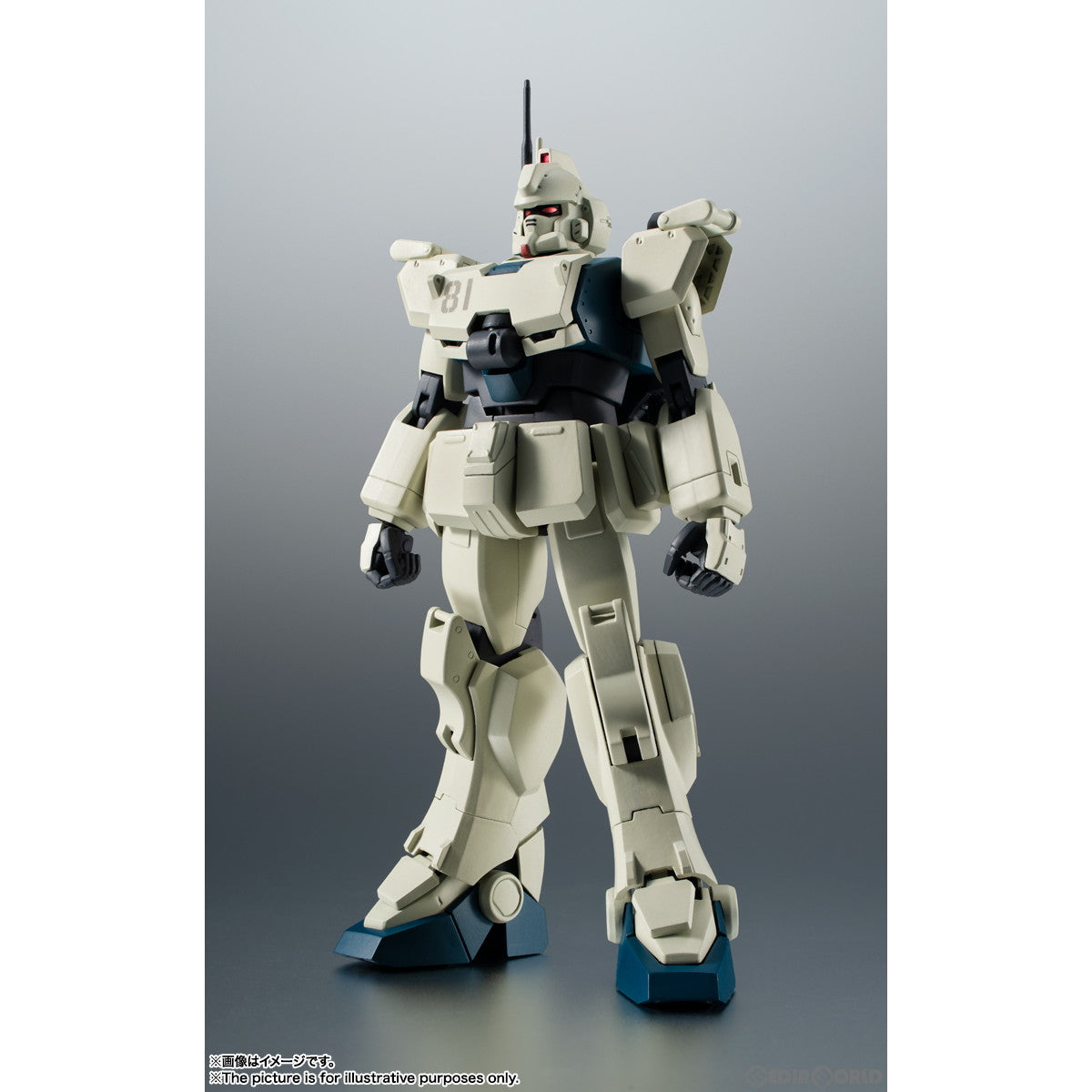 【中古即納】[FIG] 初期不良対応済み ROBOT魂(SIDE MS) RX-79(G)Ez-8 ガンダムEz-8 ver. A.N.I.M.E. 機動戦士ガンダム 第08MS小隊 完成品 可動フィギュア バンダイスピリッツ(20221123)