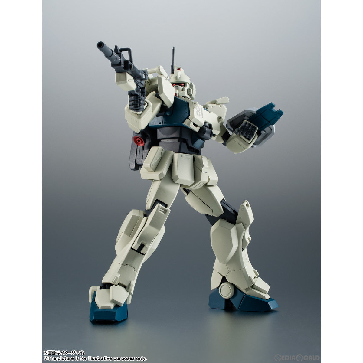 【中古即納】[FIG] 初期不良対応済み ROBOT魂(SIDE MS) RX-79(G)Ez-8 ガンダムEz-8 ver. A.N.I.M.E. 機動戦士ガンダム 第08MS小隊 完成品 可動フィギュア バンダイスピリッツ(20221123)
