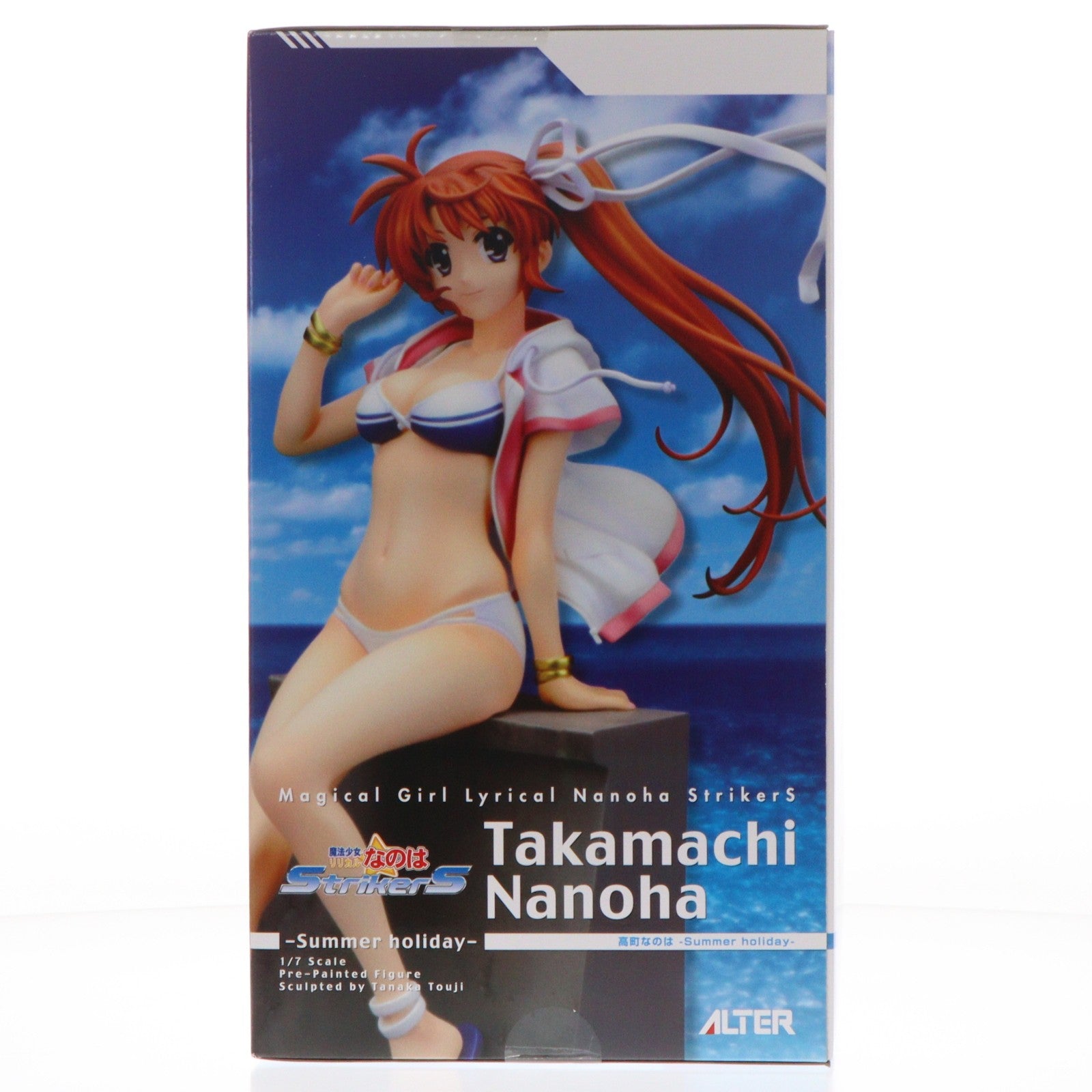 【中古即納】[FIG] 高町なのは(たかまちなのは) -Summer holiday- 魔法少女リリカルなのはStrikerS 1/7 完成品 フィギュア アルター(20130822)