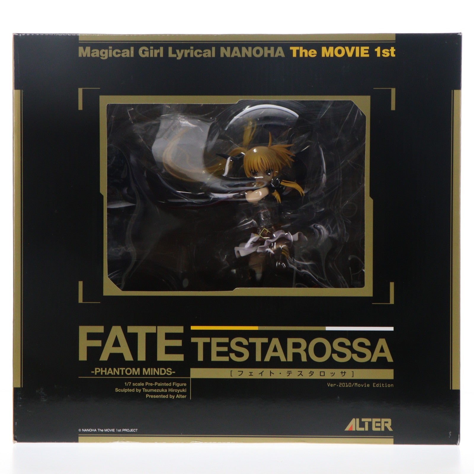 【中古即納】[FIG] フェイト・テスタロッサ -PHANTOM MINDS- 魔法少女リリカルなのは The MOVIE 1st 1/7 完成品 フィギュア アルター(20110126)
