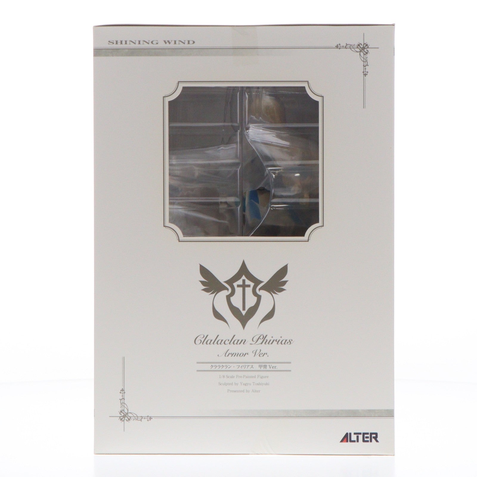 【中古即納】[FIG] クララクラン・フィリアス 甲冑Ver. シャイニング・ウィンド 1/8 完成品 フィギュア アルター(20100820)