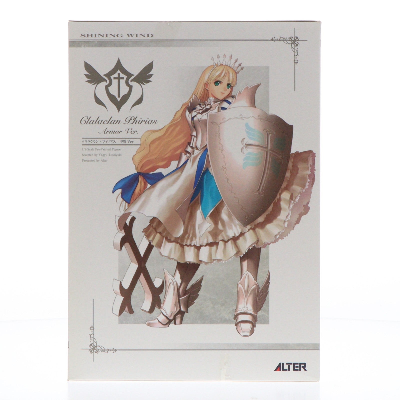 【中古即納】[FIG] クララクラン・フィリアス 甲冑Ver. シャイニング・ウィンド 1/8 完成品 フィギュア アルター(20100820)