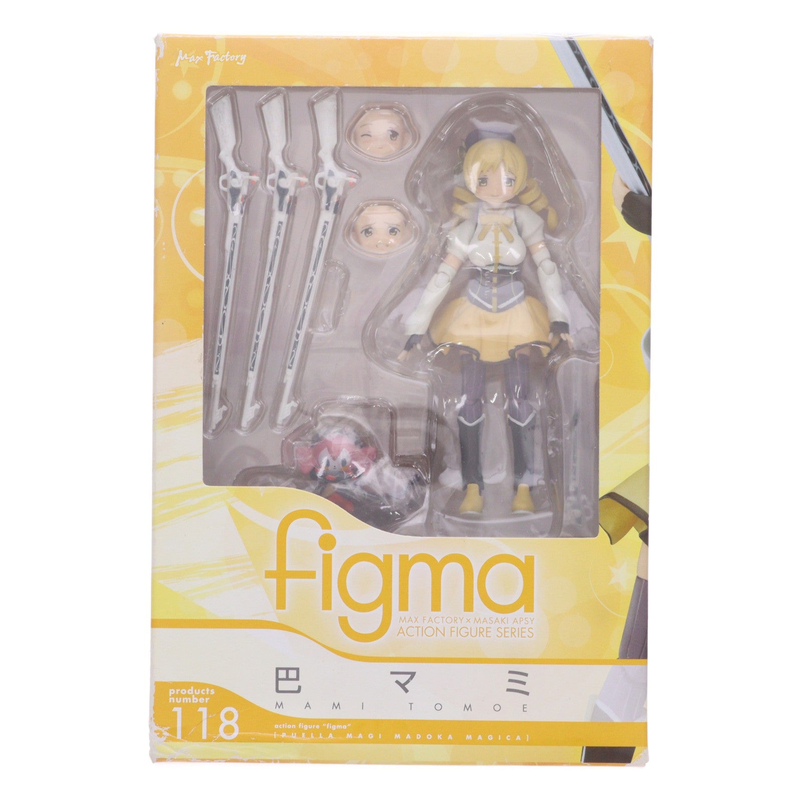 【中古即納】[FIG] figma(フィグマ) 118 巴マミ(ともえまみ) 魔法少女まどか☆マギカ 完成品 可動フィギュア マックスファクトリー(20120323)