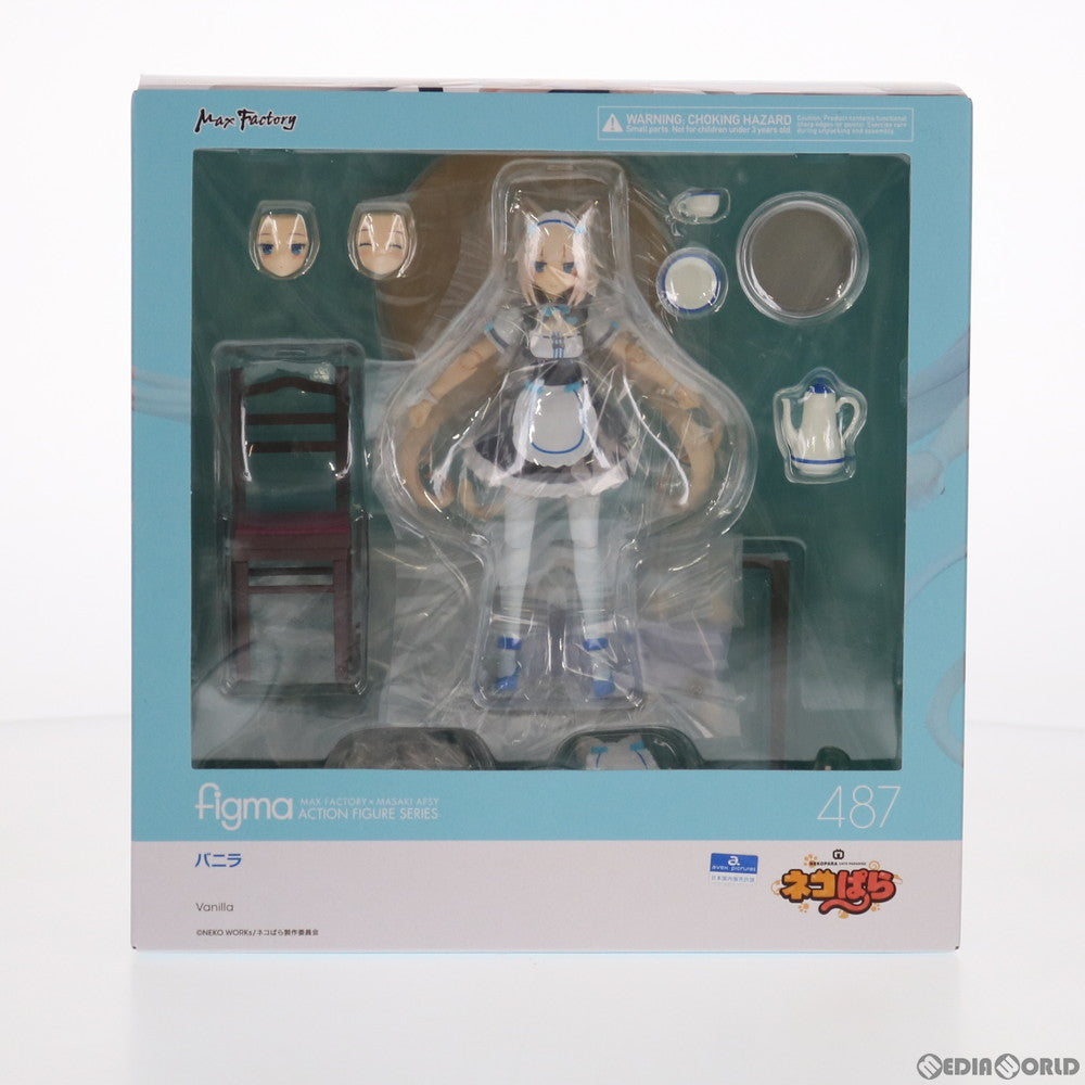 【中古即納】[FIG] figma(フィグマ) 487 バニラ ネコぱら 完成品 可動フィギュア マックスファクトリー(20210221)