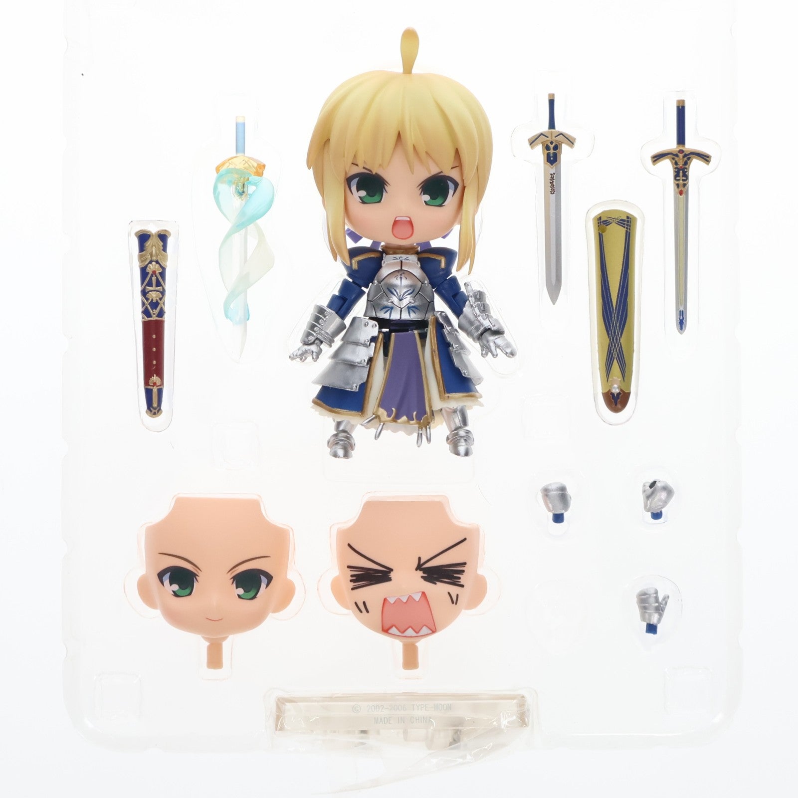 【中古即納】[FIG] ねんどろいど 121 セイバー スーパームーバブル・エディション Fate/stay night(フェイト/ステイナイト) 完成品 可動フィギュア グッドスマイルカンパニー(20101029)