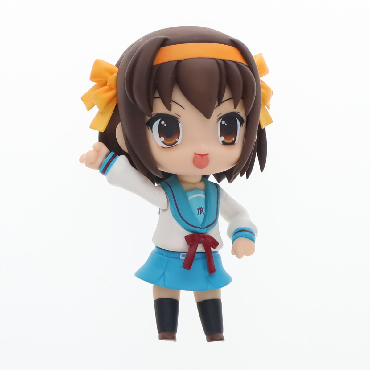 【中古即納】[FIG] ねんどろいど 009 涼宮ハルヒ(すずみやはるひ) 涼宮ハルヒの憂鬱 完成品 可動フィギュア グッドスマイルカンパニー(20070531)