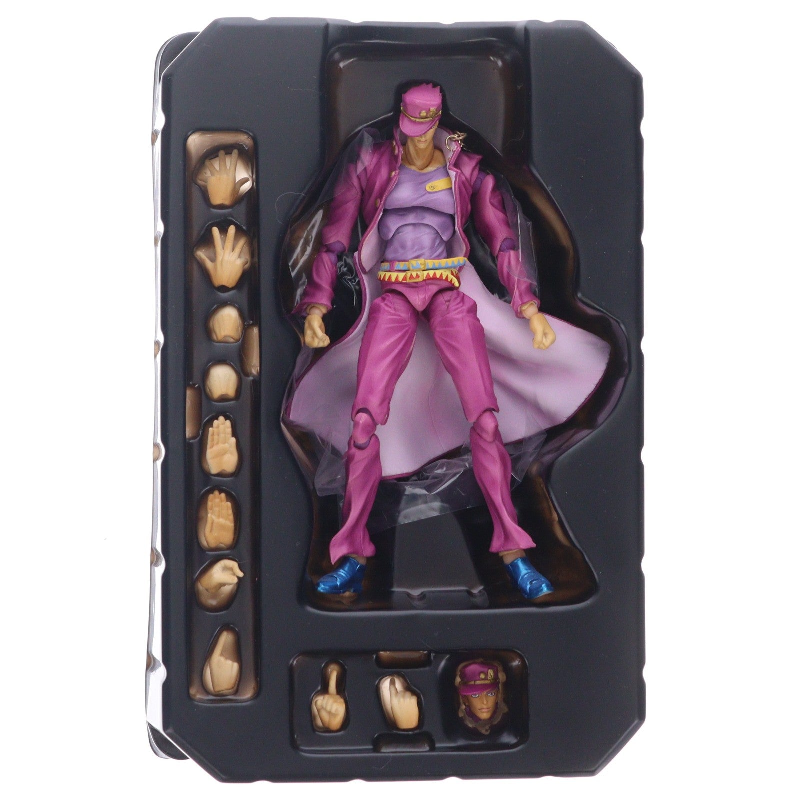 【中古即納】[FIG] 超像可動 空条承太郎・フォース(くうじょうじょうたろう) WF2019[winter]限定版 ジョジョの奇妙な冒険 第三部 スターダストクルセイダース 完成品 可動フィギュア ワンダーフェスティバル2019冬&MEDICOS ONLINE SHOP限定 メディコス・エンタテインメント(20190210)