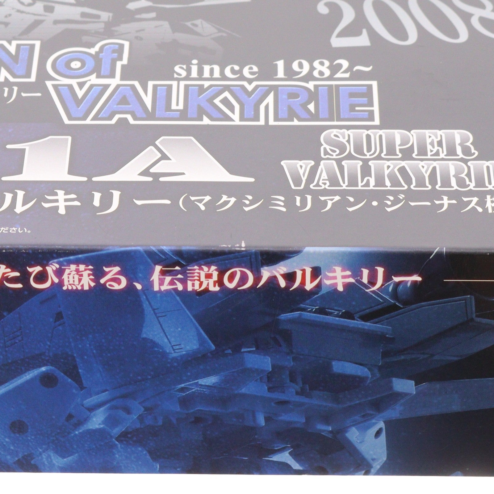 【中古即納】[FIG] VF-1A バルキリー(マクシミリアン・ジーナス機) オリジン・オブ・バルキリー since1982～ 超時空要塞マクロス 愛・おぼえていますか 完成品 可動フィギュア バンダイ(20080831)