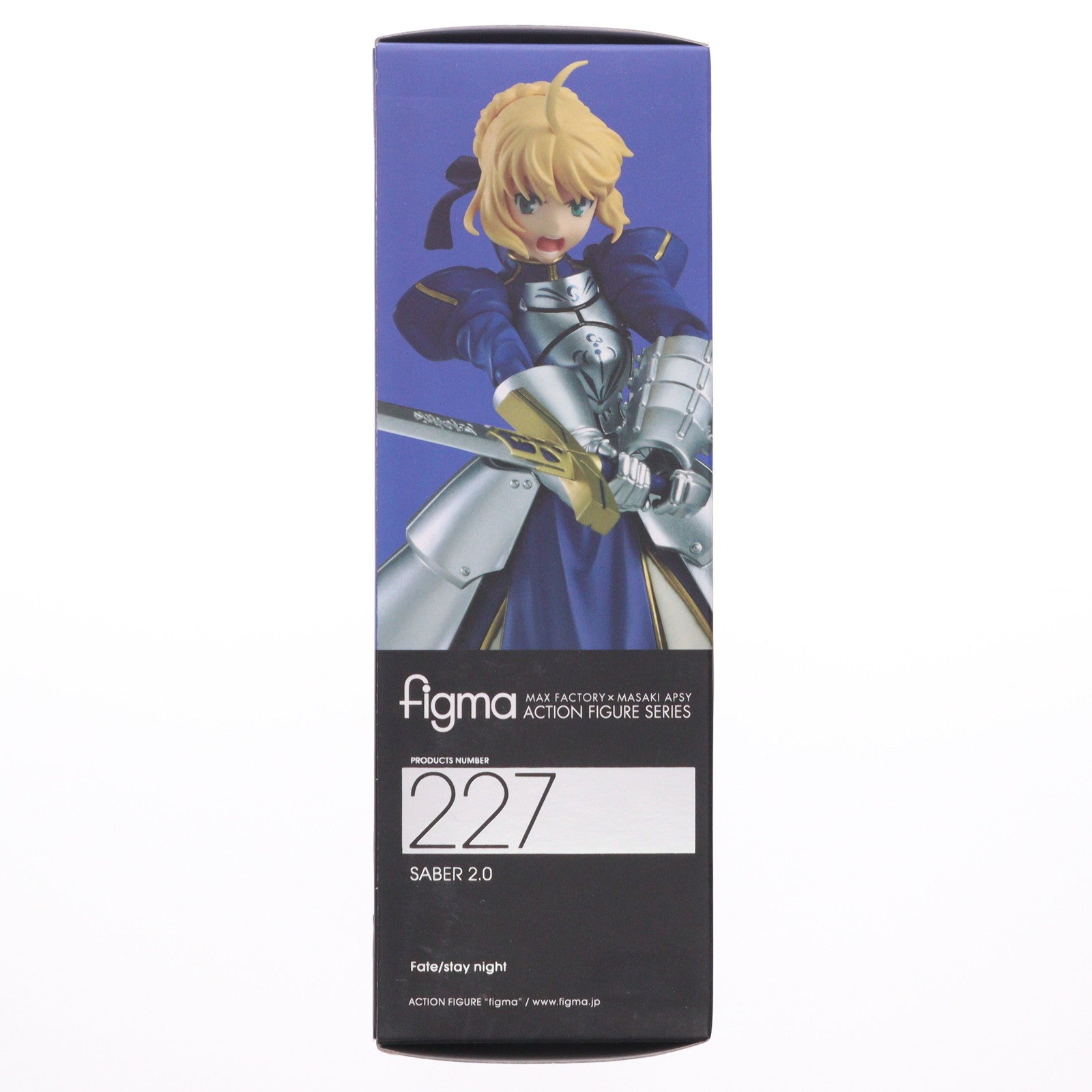 【中古即納】[FIG] figma(フィグマ) 227 セイバー 2.0 Fate/stay night(フェイト/ステイナイト) 完成品 可動フィギュア マックスファクトリー(20170518)