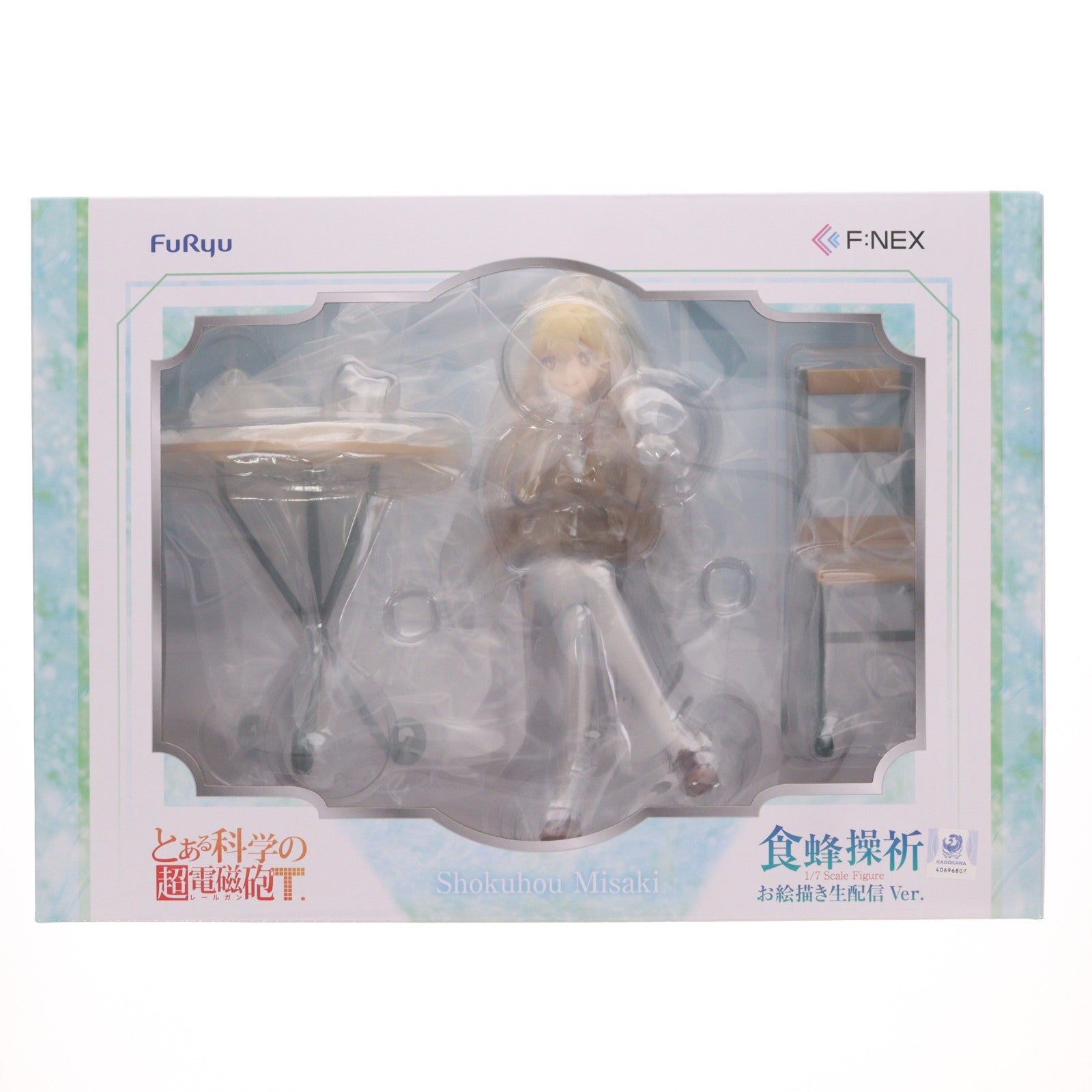 【中古即納】[FIG] 食蜂操祈(しょくほうみさき) お絵描き生配信Ver. とある科学の超電磁砲T 1/7 完成品 フィギュア(AMU-FNX728) フリュー(20221008)