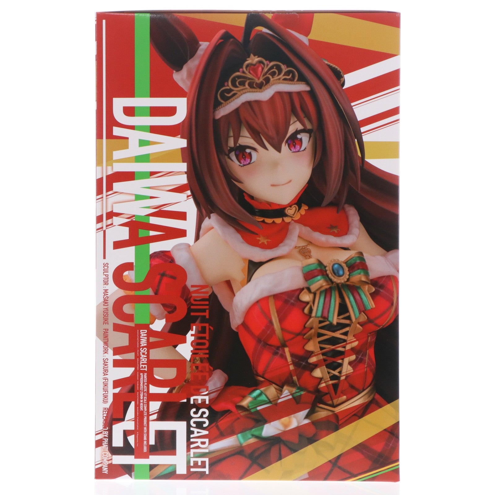 【中古即納】[FIG] [緋色のニュイ・エトワレ] ダイワスカーレット ウマ娘 プリティーダービー 1/7 完成品 フィギュア Phat!(ファット・カンパニー)(20251231)