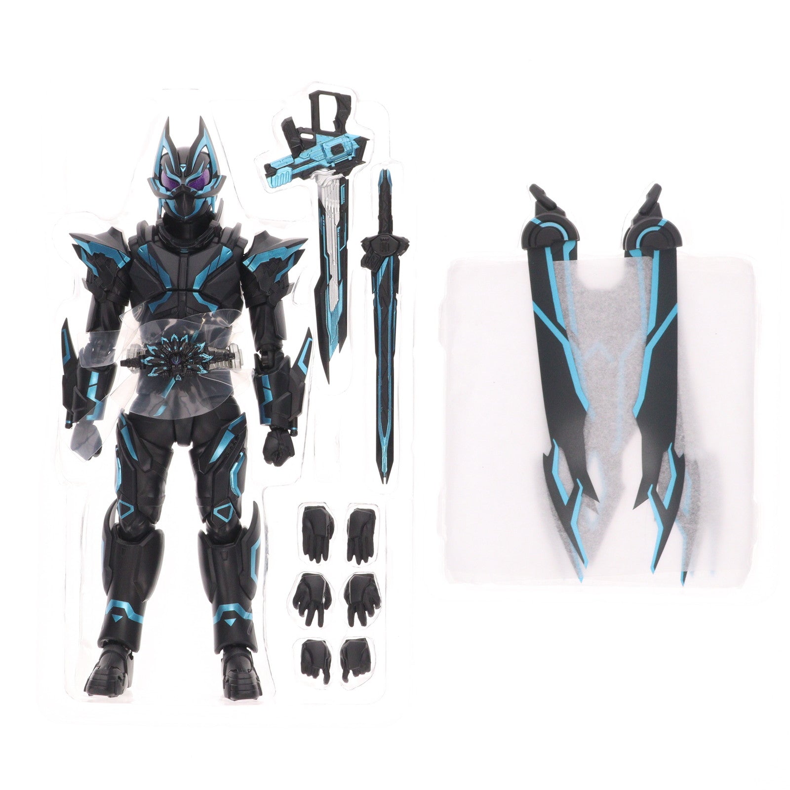 【中古即納】[FIG] スリーブ付属 魂ウェブ商店限定 S.H.Figuarts(フィギュアーツ) 仮面ライダーXギーツ 仮面ライダーギーツ 4人のエースと黒狐 完成品 可動フィギュア バンダイスピリッツ(20251112)