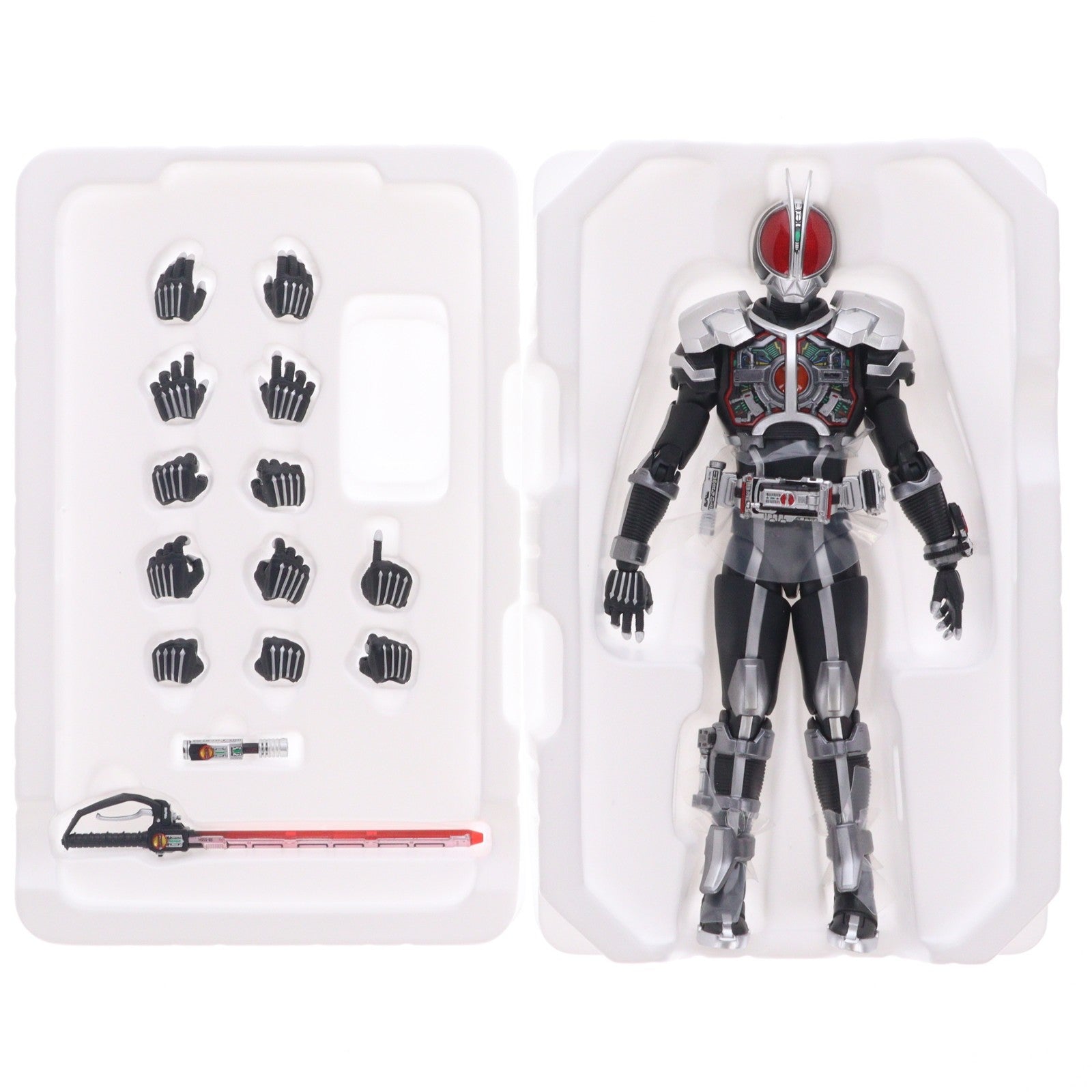【中古即納】[FIG] S.H.Figuarts(フィギュアーツ) 真骨彫製法 仮面ライダーファイズ アクセルフォーム 仮面ライダー555(ファイズ) 完成品 可動フィギュア TAMASHII NATION 2024&魂ウェブ商店限定 バンダイスピリッツ(20241130)