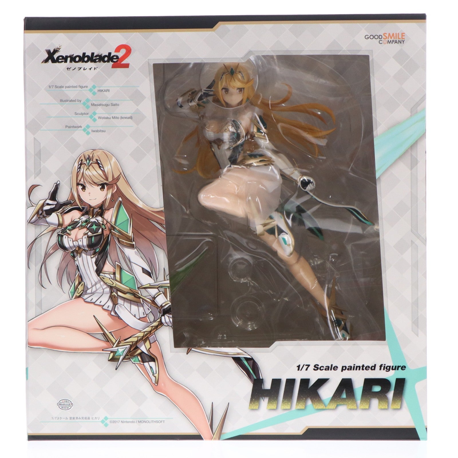 【中古即納】[FIG] ヒカリ ゼノブレイド2 1/7 完成品 フィギュア GOODSMILE ONLINE SHOP&Amazon.co.jp&あみあみ限定 グッドスマイルカンパニー(20190331)
