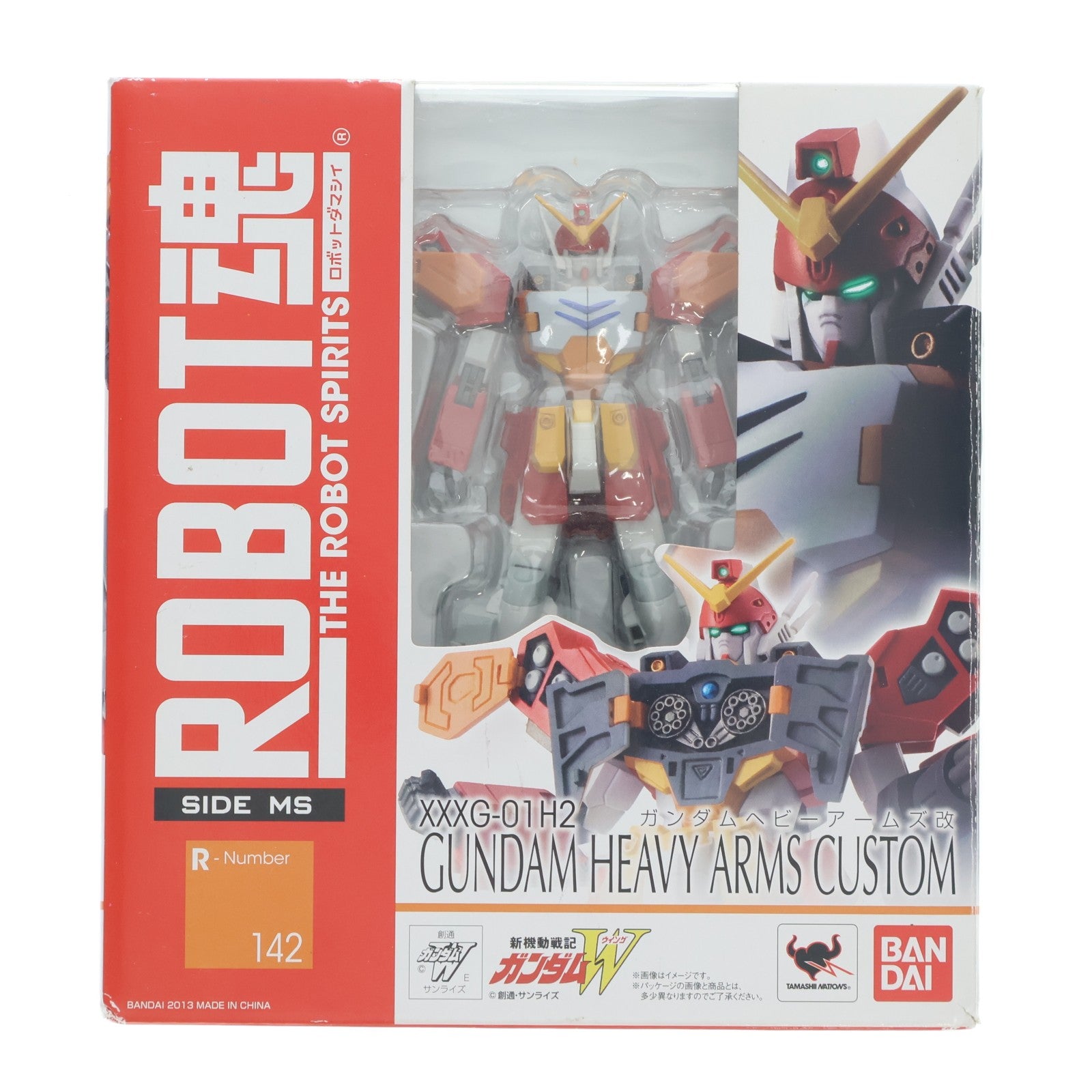 【中古即納】[FIG] ROBOT魂(SIDE MS) ガンダムヘビーアームズ改 新機動戦記ガンダムW(ウイング) 完成品 可動フィギュア バンダイ(20130622)