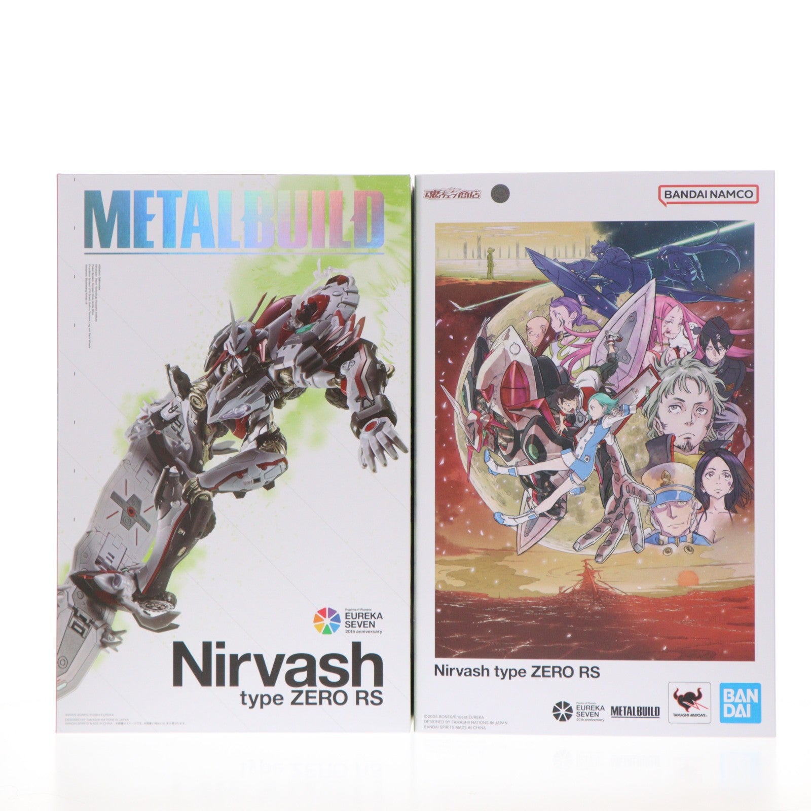 【中古即納】[FIG] 魂ウェブ商店限定 METAL BUILD ニルヴァーシュ type ZERO RS 交響詩篇エウレカセブン 完成品 可動フィギュア バンダイスピリッツ(20260825)