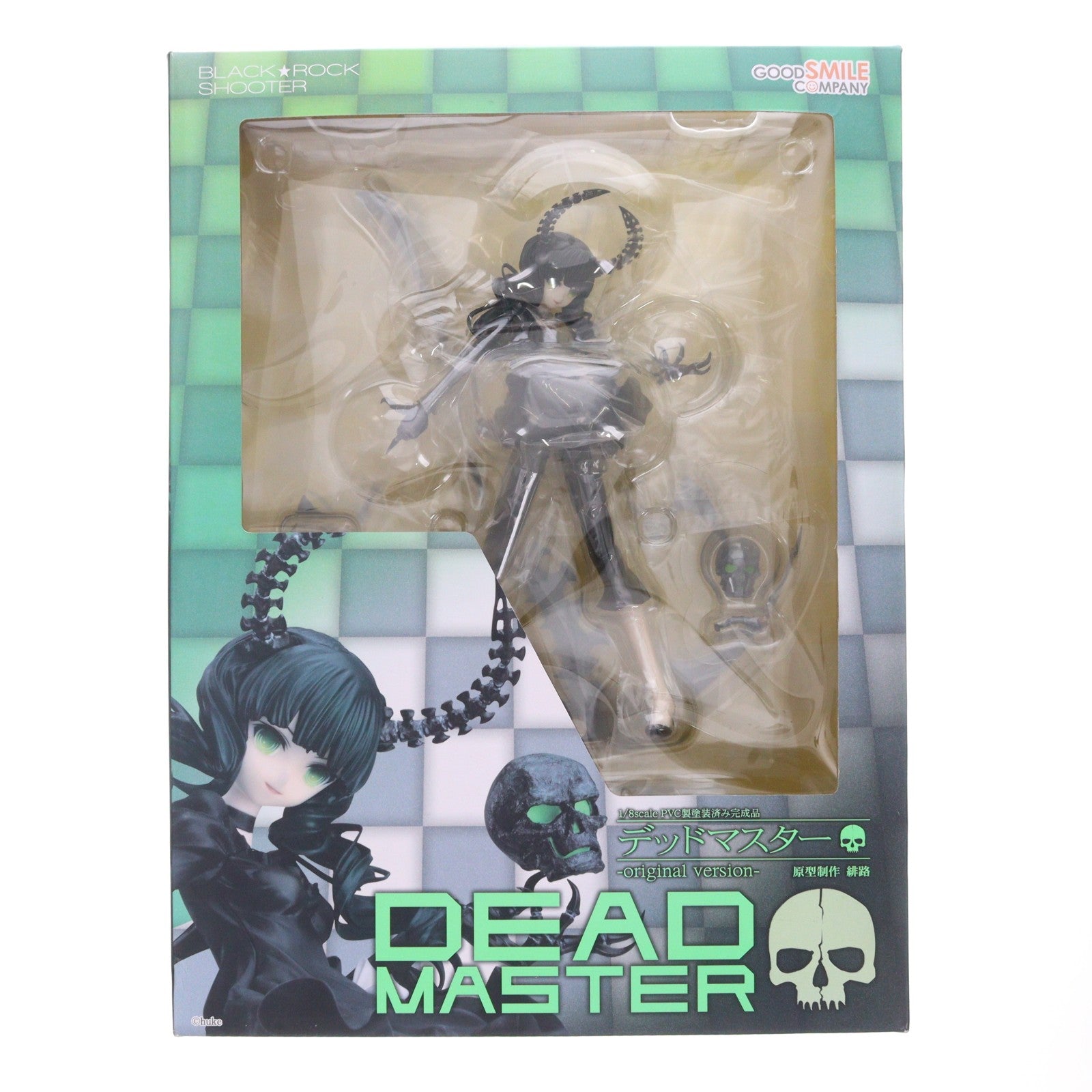 【中古即納】[FIG] デッドマスター -original version-(オリジナルバージョン) ブラック★ロックシューター 1/8 完成品 フィギュア グッドスマイルカンパニー(20101130)