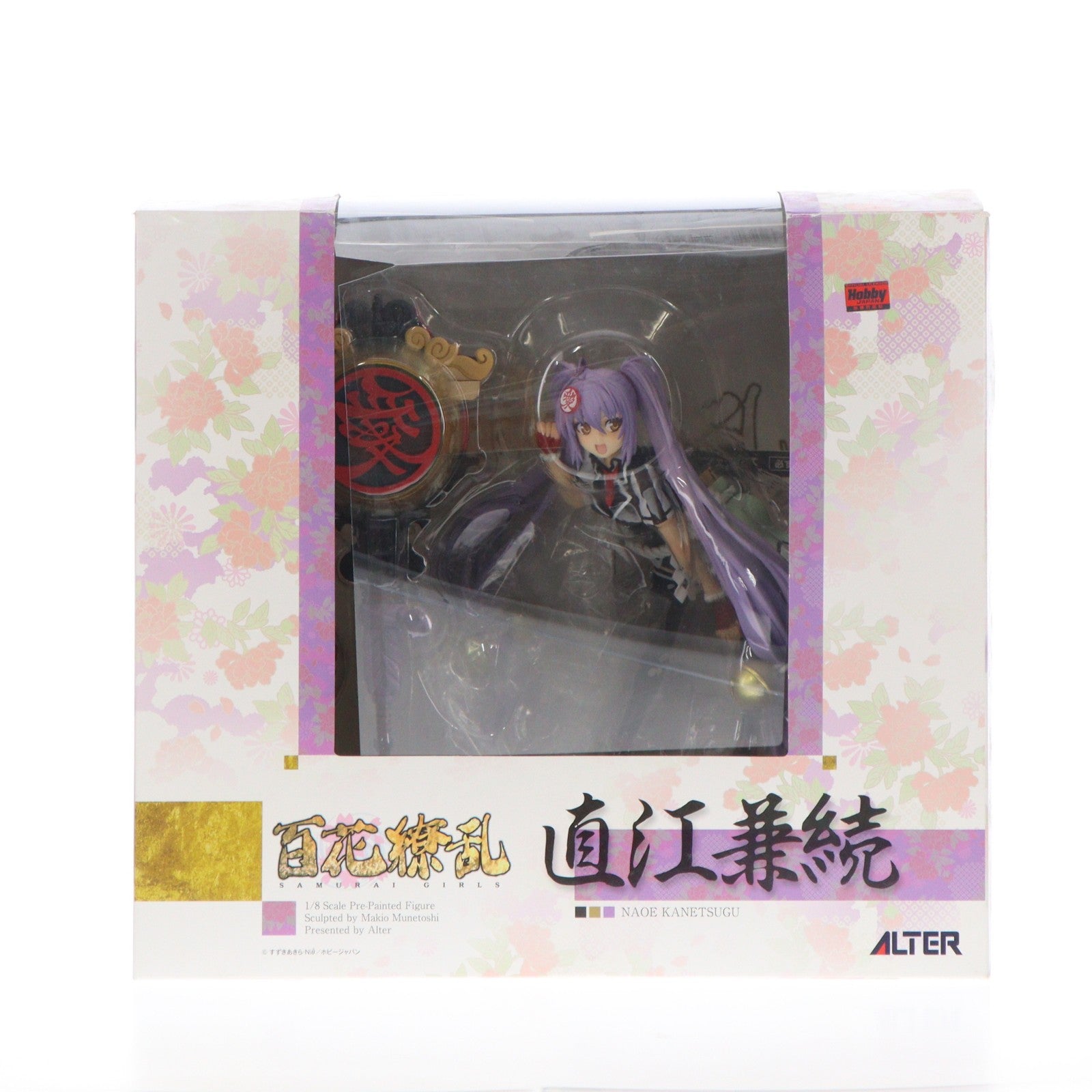 【中古即納】[FIG] 直江兼続(なおえかねつぐ) 百花繚乱 1/8 完成品 フィギュア アルター(20130809)