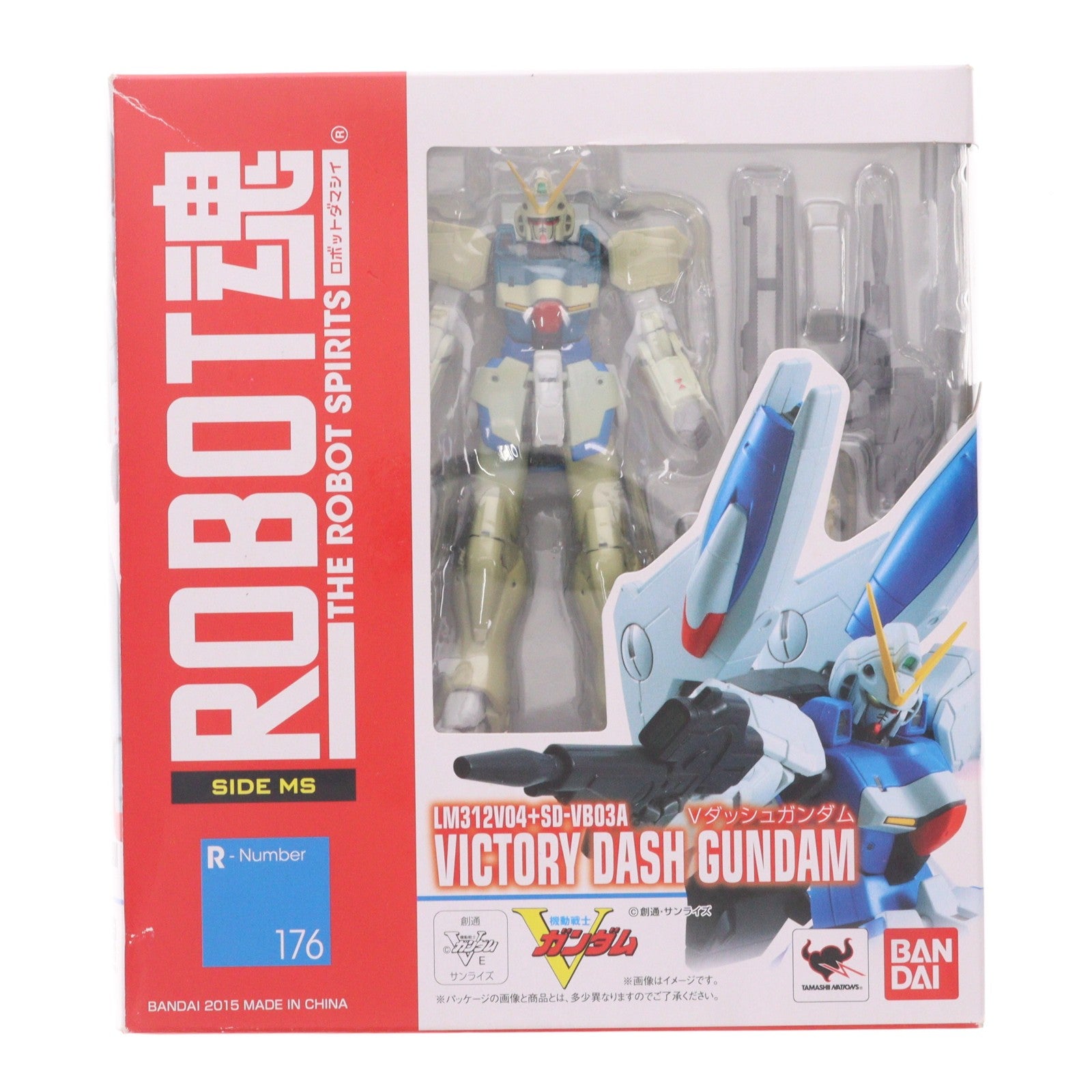 【中古即納】[FIG] ROBOT魂(SIDE MS) Vダッシュガンダム 機動戦士Vガンダム 完成品 可動フィギュア バンダイ(20150221)
