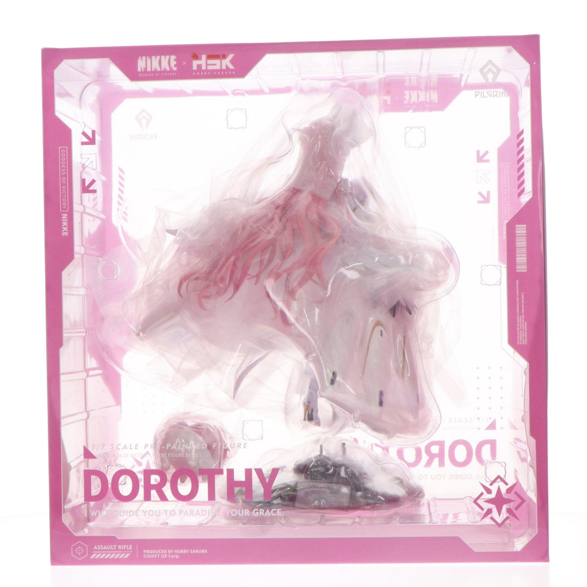 【中古即納】[FIG] Doroフィギュア付属 ドロシー 勝利の女神:NIKKE(ニケ) 1/7 完成品 フィギュア HOBBY SAKURA(ホビーサクラ)(20260731)