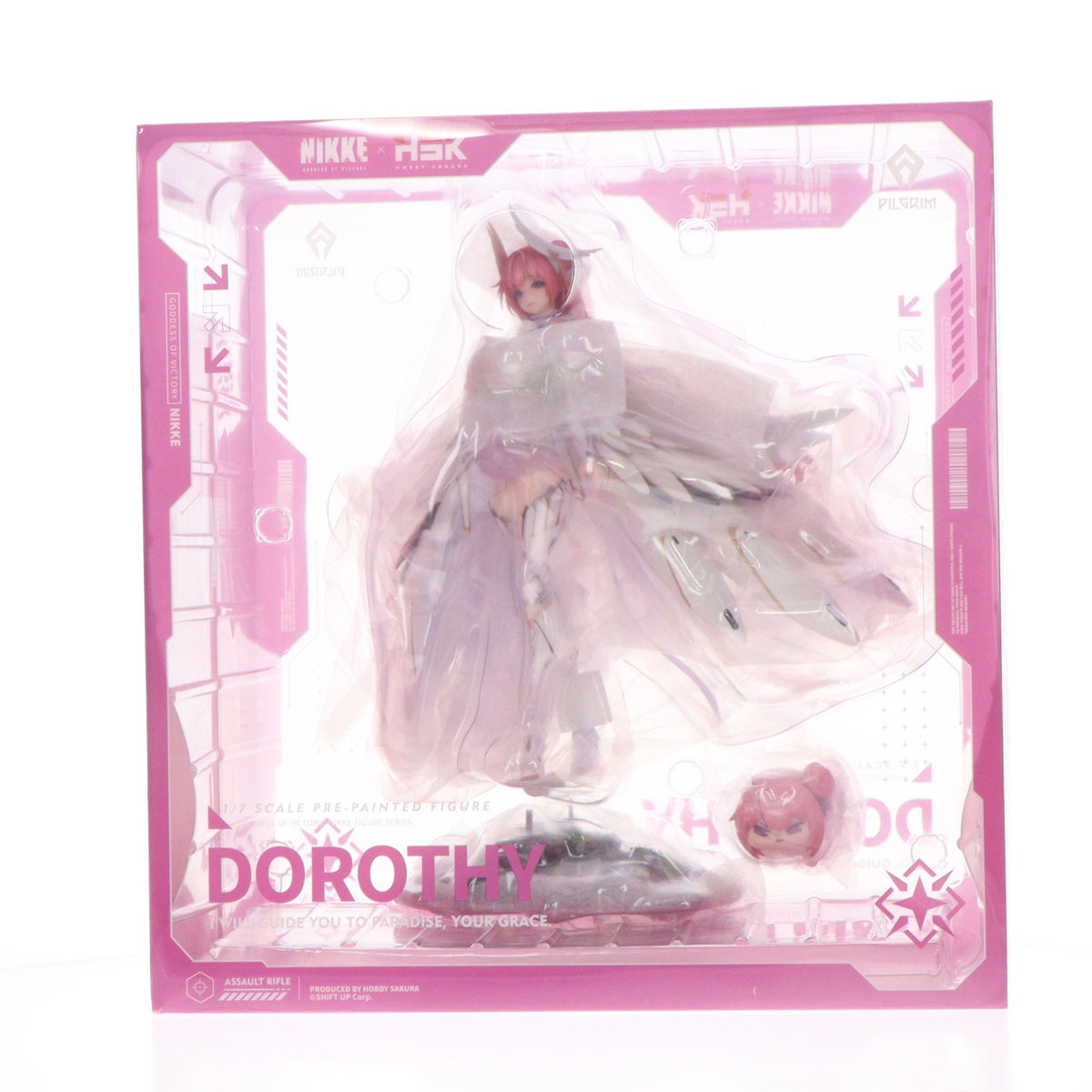 【中古即納】[FIG] Doroフィギュア付属 ドロシー 勝利の女神:NIKKE(ニケ) 1/7 完成品 フィギュア HOBBY SAKURA(ホビーサクラ)(20260731)