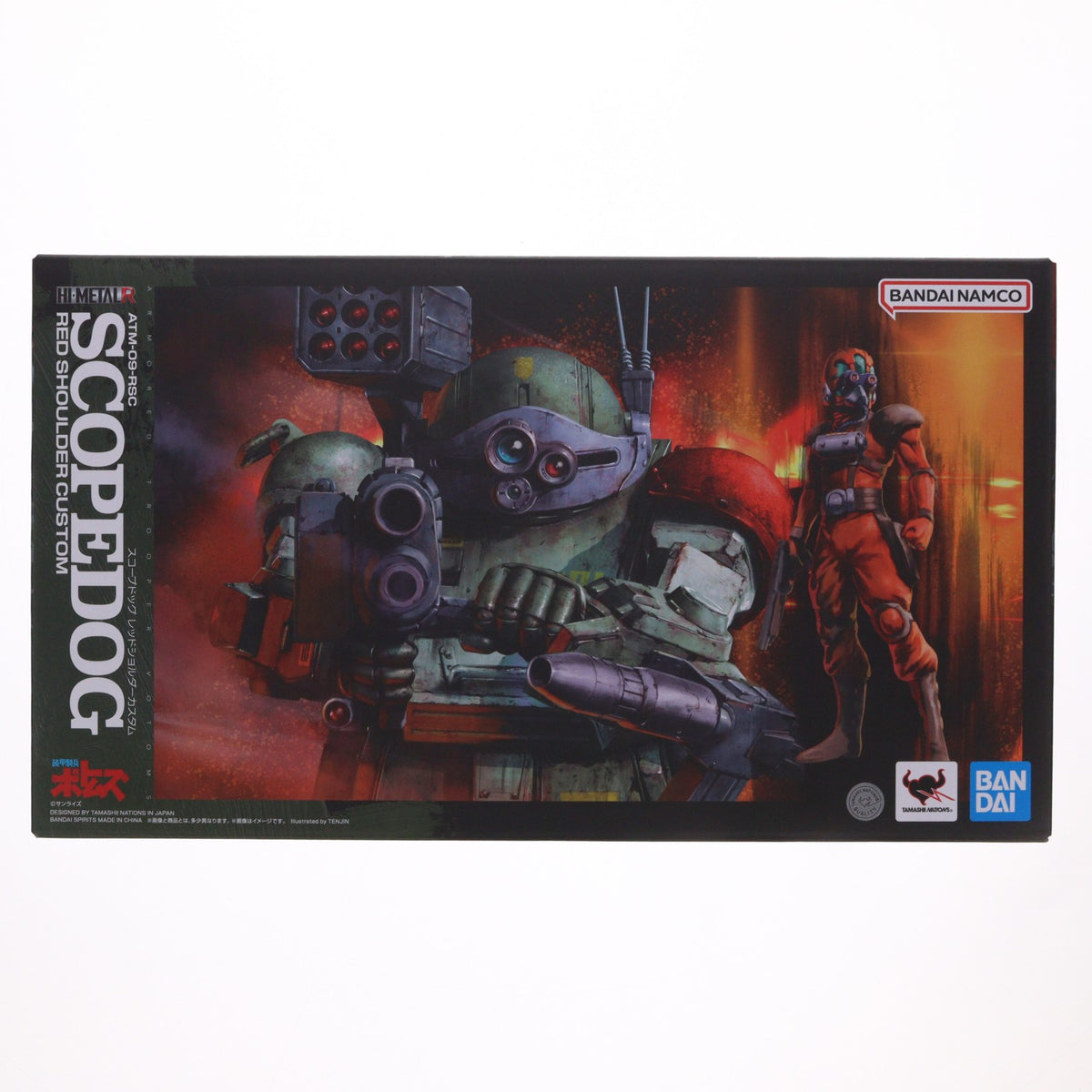 【中古即納】[FIG] HI-METAL R スコープドッグ レッドショルダーカスタム 装甲騎兵ボトムズ 完成品 可動フィギュア バンダイスピリッツ(20240323)