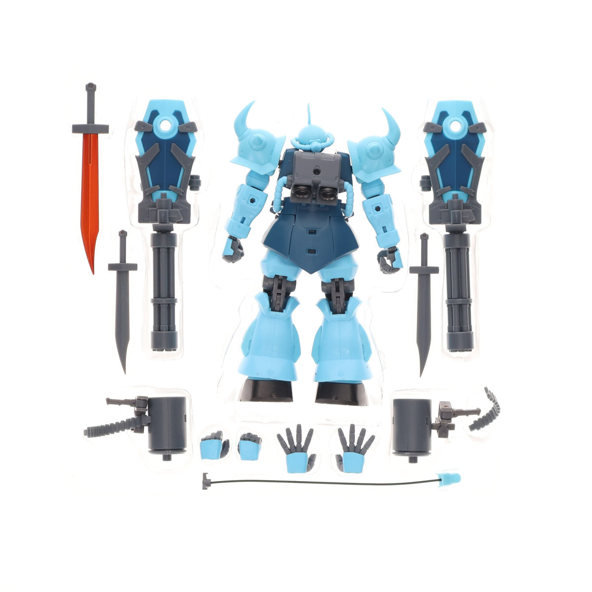 【中古即納】[FIG] ROBOT魂(SIDE MS) グフカスタム 機動戦士ガンダム 第08MS小隊 完成品 可動フィギュア バンダイ(20111126)