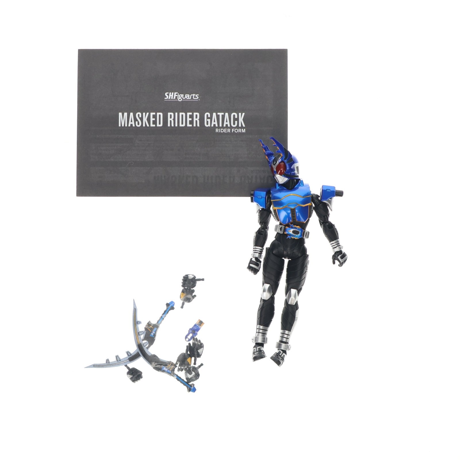 【中古即納】[FIG] 魂ウェブ商店限定 S.H.Figuarts(フィギュアーツ) 真骨彫製法 仮面ライダーガタック ライダーフォーム 仮面ライダーカブト 完成品 可動フィギュア バンダイ(20160930)