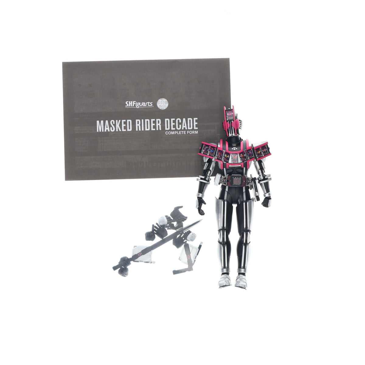 【中古即納】[FIG] 魂ウェブ商店限定 S.H.Figuarts(フィギュアーツ) 真骨彫製法 仮面ライダーディケイド コンプリートフォーム 完成品 可動フィギュア バンダイスピリッツ(20210331)