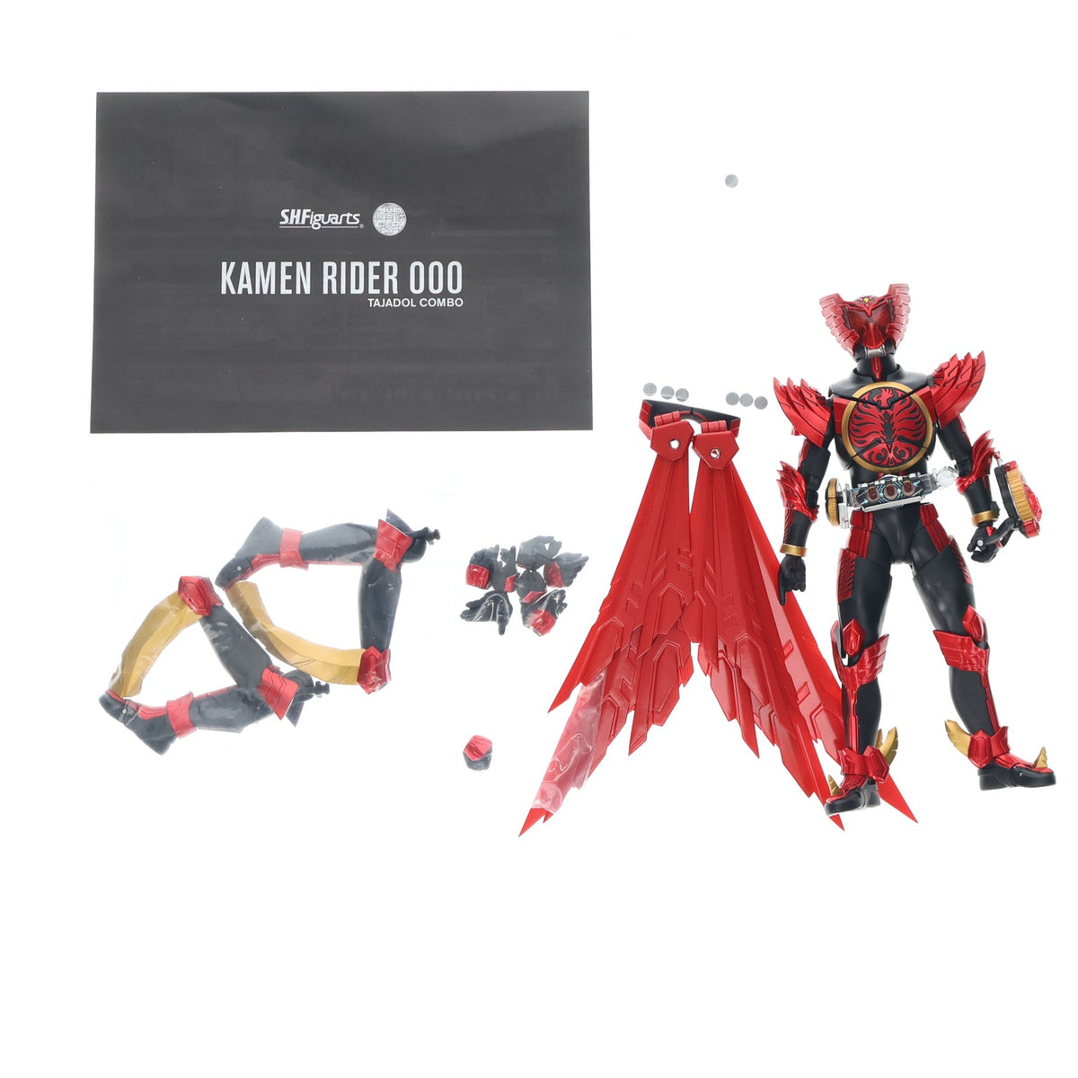 【中古即納】[FIG] S.H.Figuarts(フィギュアーツ) 真骨彫製法 仮面ライダーオーズ タジャドル コンボ 仮面ライダーオーズ/OOO 完成品 可動フィギュア バンダイスピリッツ(20200808)