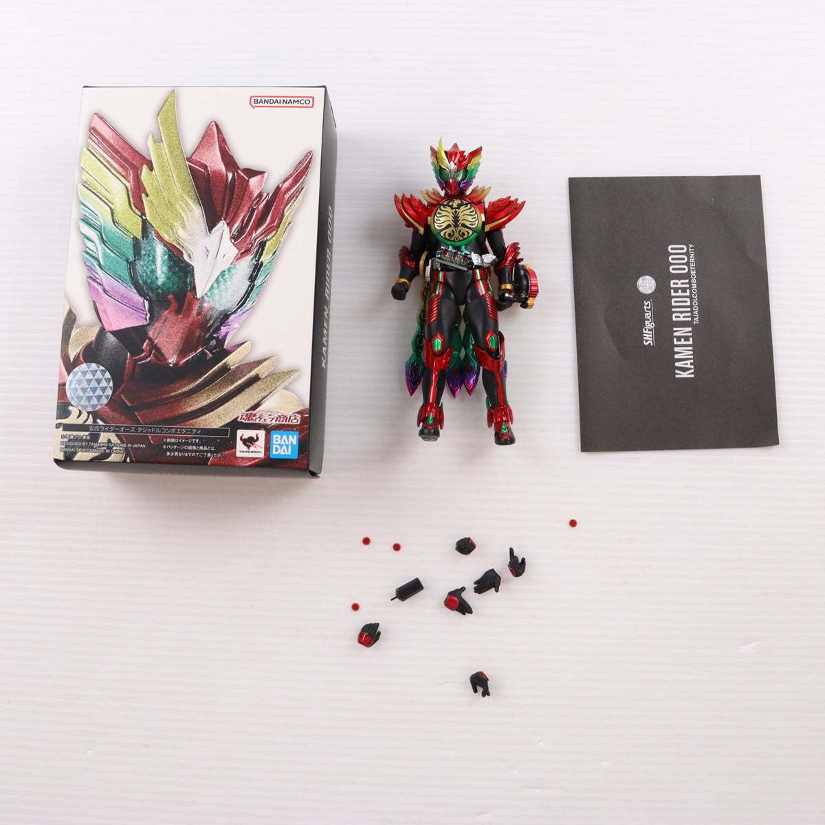 【中古即納】[FIG] 魂ウェブ商店限定 S.H.Figuarts(フィギュアーツ) 真骨彫製法 仮面ライダーオーズ タジャドルコンボエタニティ 仮面ライダーOOO/オーズ 10th 復活のコアメダル 完成品 可動フィギュア バンダイスピリッツ(20220930)