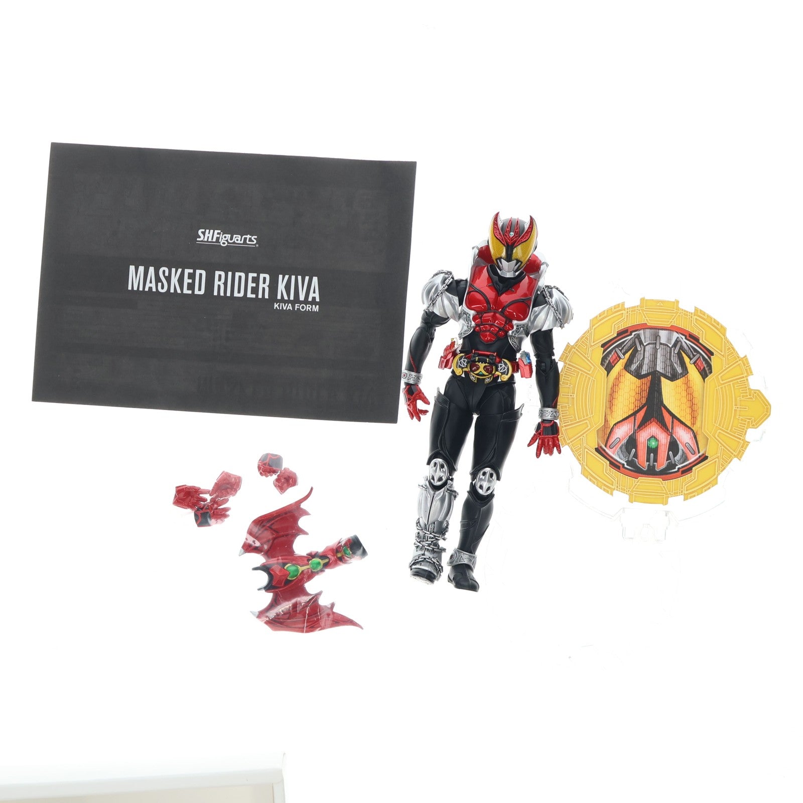 【中古即納】[FIG] S.H.Figuarts(フィギュアーツ) 真骨彫製法 仮面ライダーキバ キバフォーム 完成品 可動フィギュア バンダイスピリッツ(20190427)