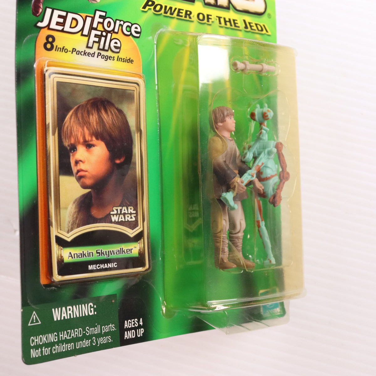 【中古即納】[FIG] スター・ウォーズ パワー・オブ・ザ・ジェダイ ベーシックフィギュア アナキン・スカイウォーカー メカニックバージョン STAR WARS エピソード1 可動フィギュア トミー(20021231)