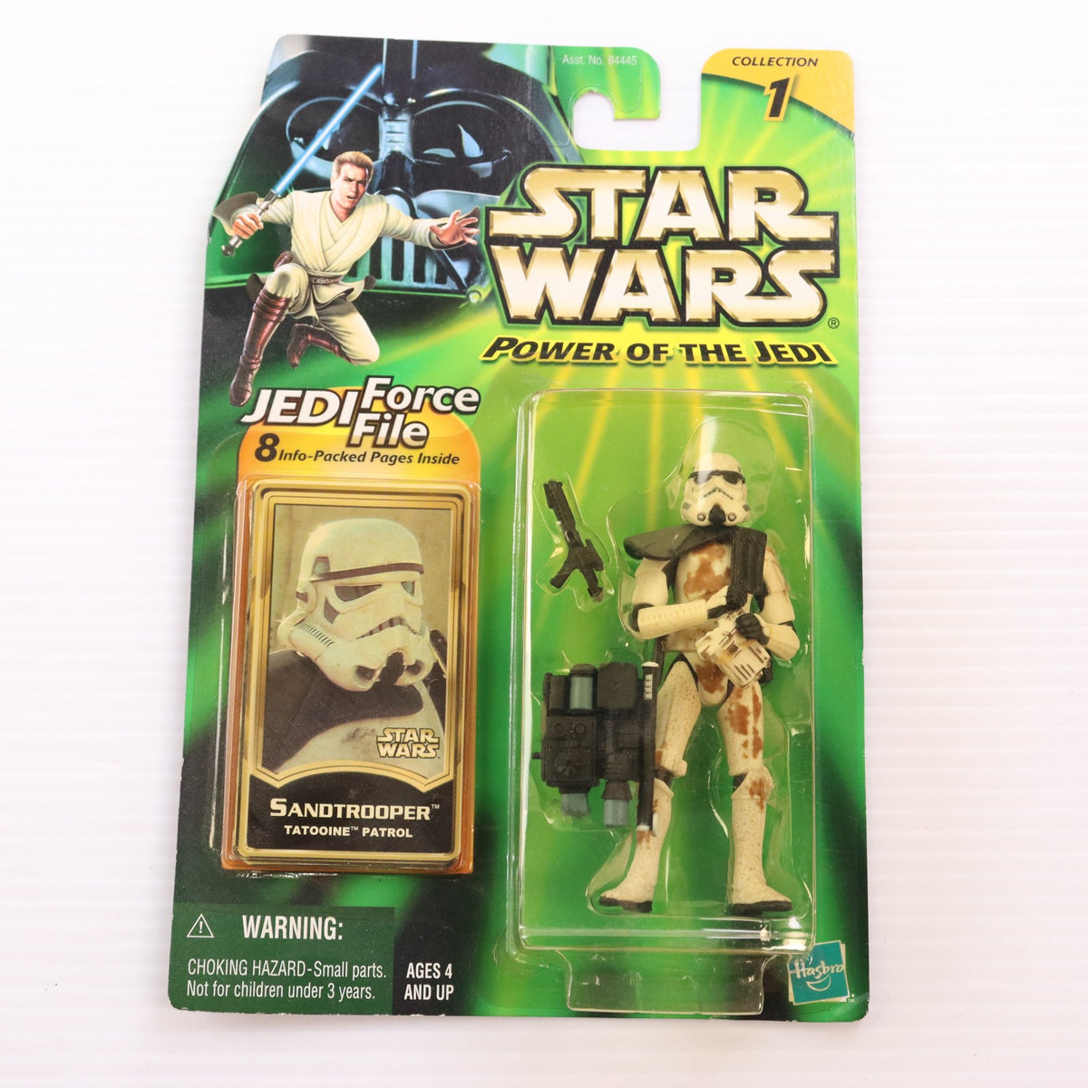 【中古即納】[FIG] スター・ウォーズ パワー・オブ・ザ・ジェダイ ベーシックフィギュア サンドトルーパー STAR WARS 完成品 可動フィギュア(84578) ハズブロ/トミー(19991231)